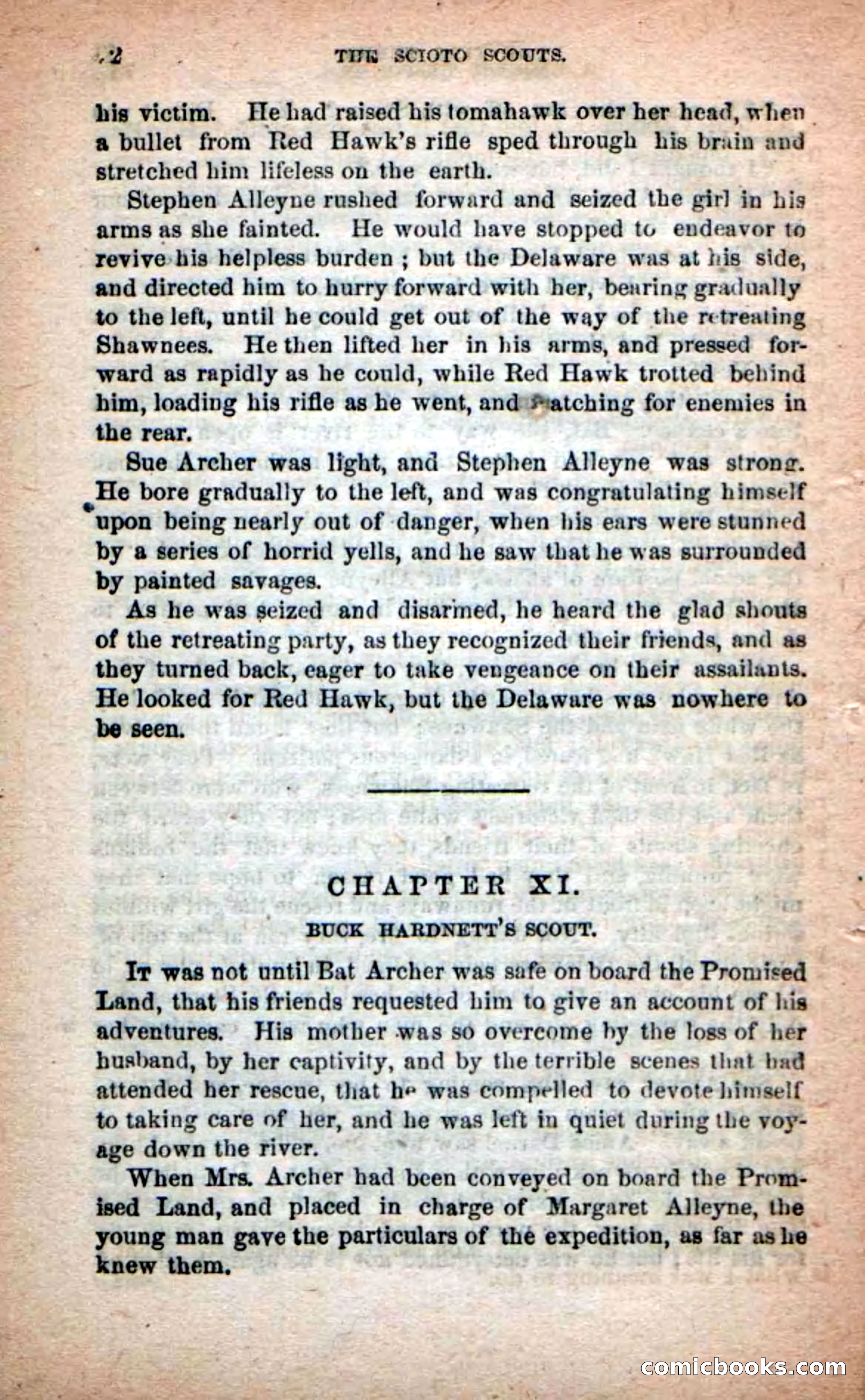 Beadle's Dime Novels No. 219: The Scioto Scouts — page 70 of 100