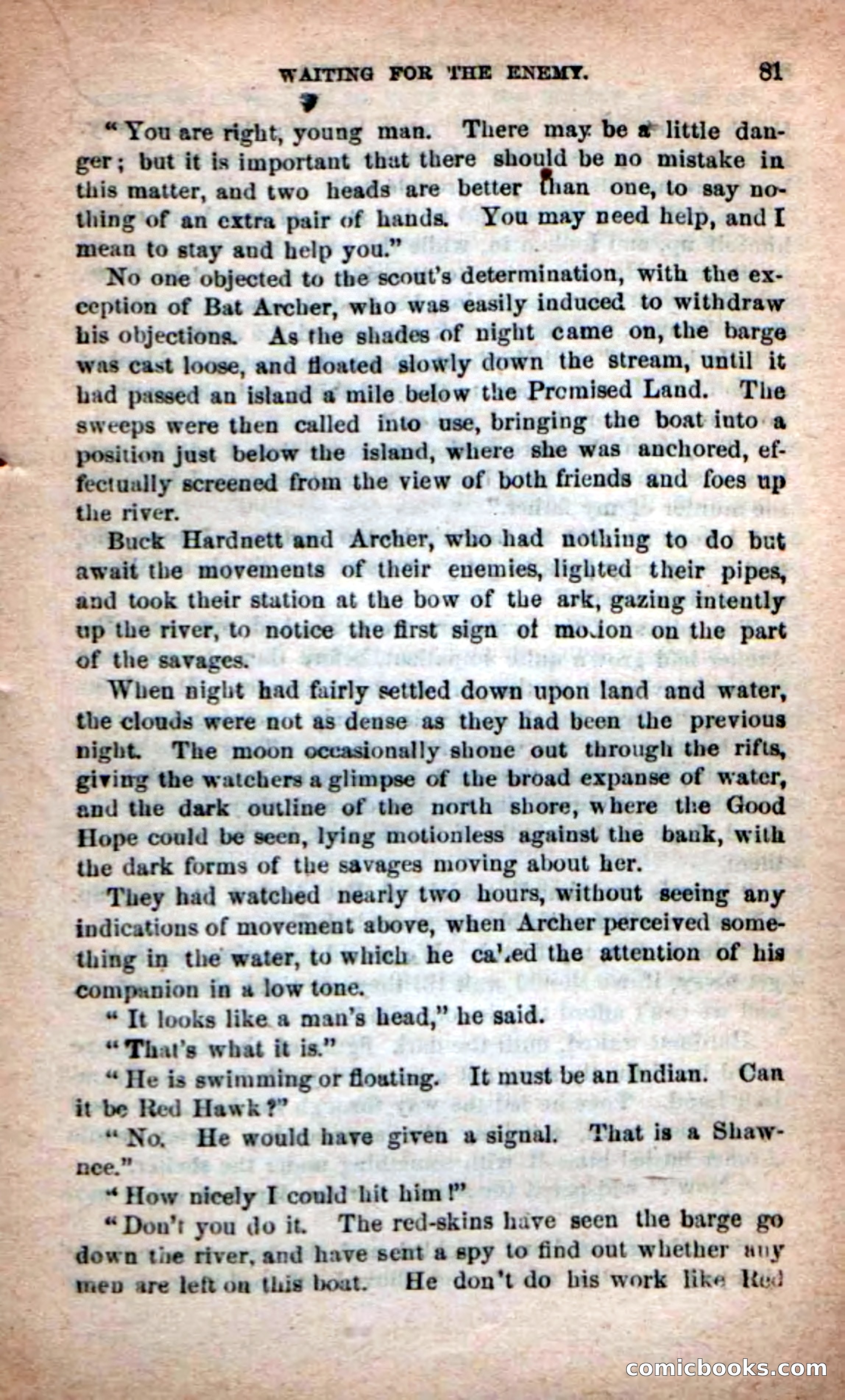 Beadle's Dime Novels No. 219: The Scioto Scouts — page 79 of 100