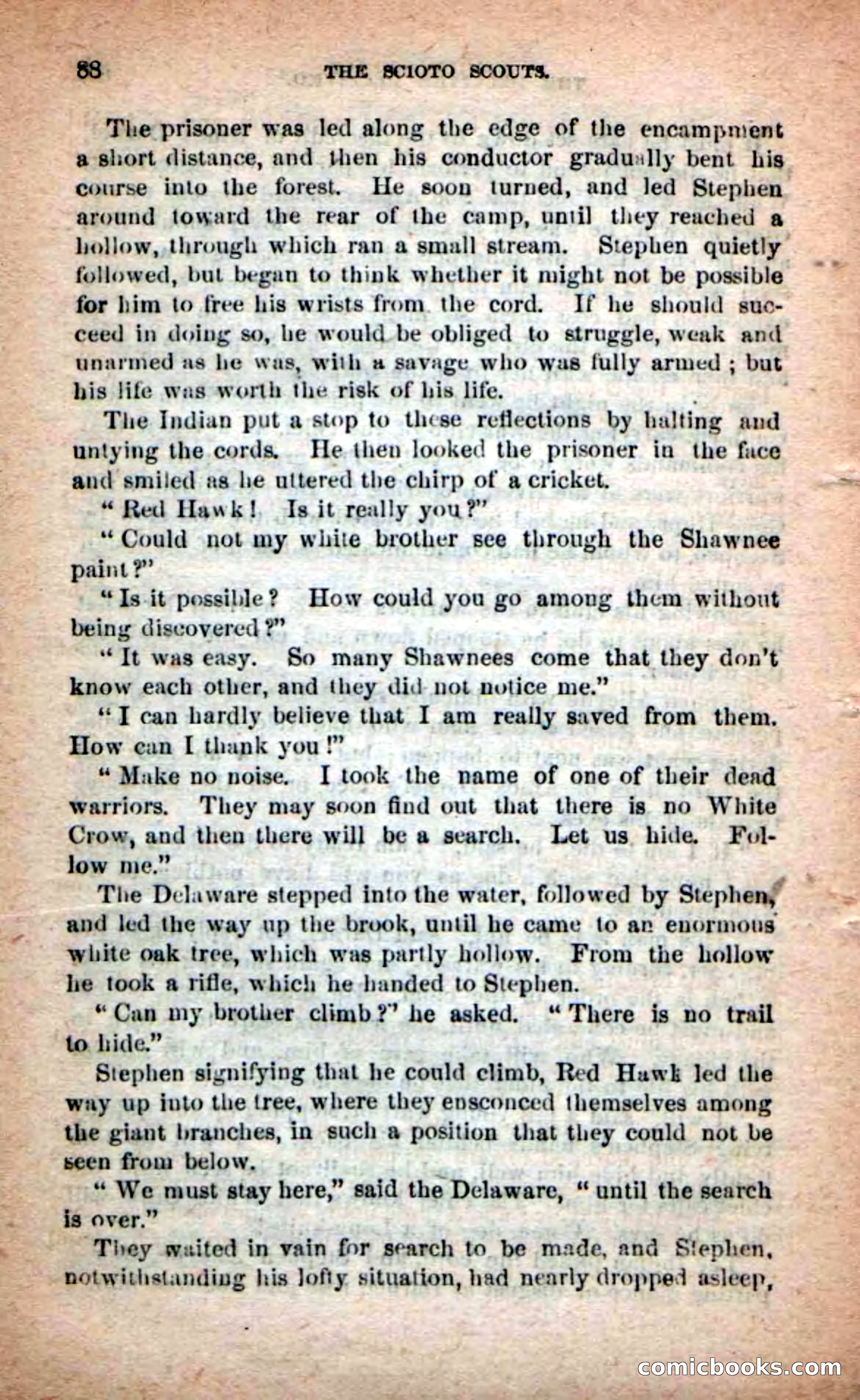 Beadle's Dime Novels No. 219: The Scioto Scouts — page 86 of 100