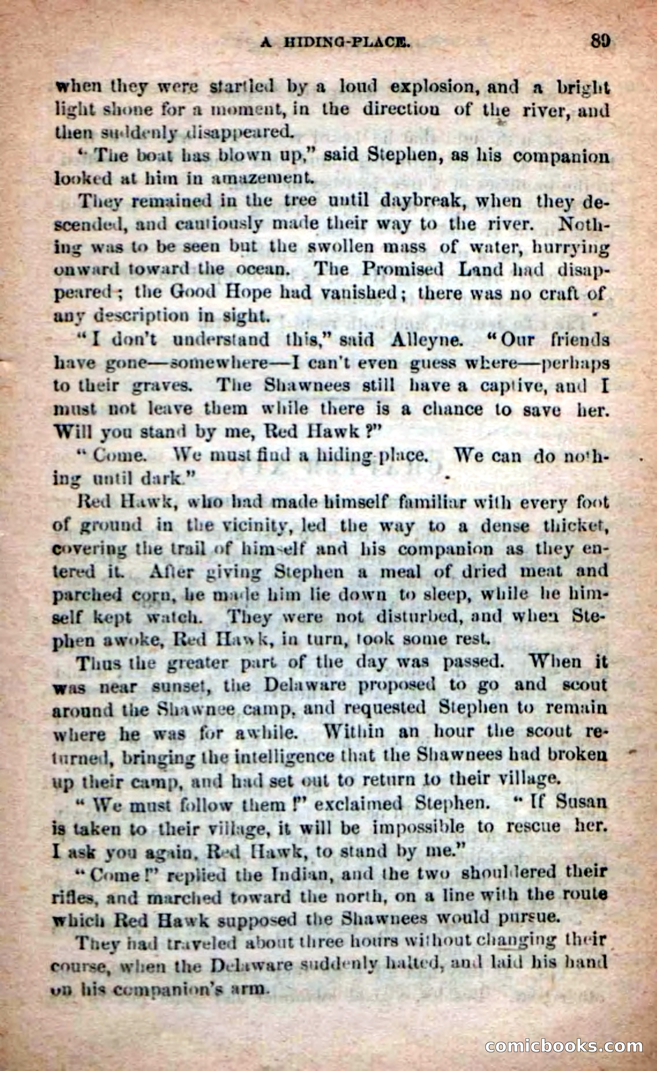 Beadle's Dime Novels No. 219: The Scioto Scouts — page 87 of 100