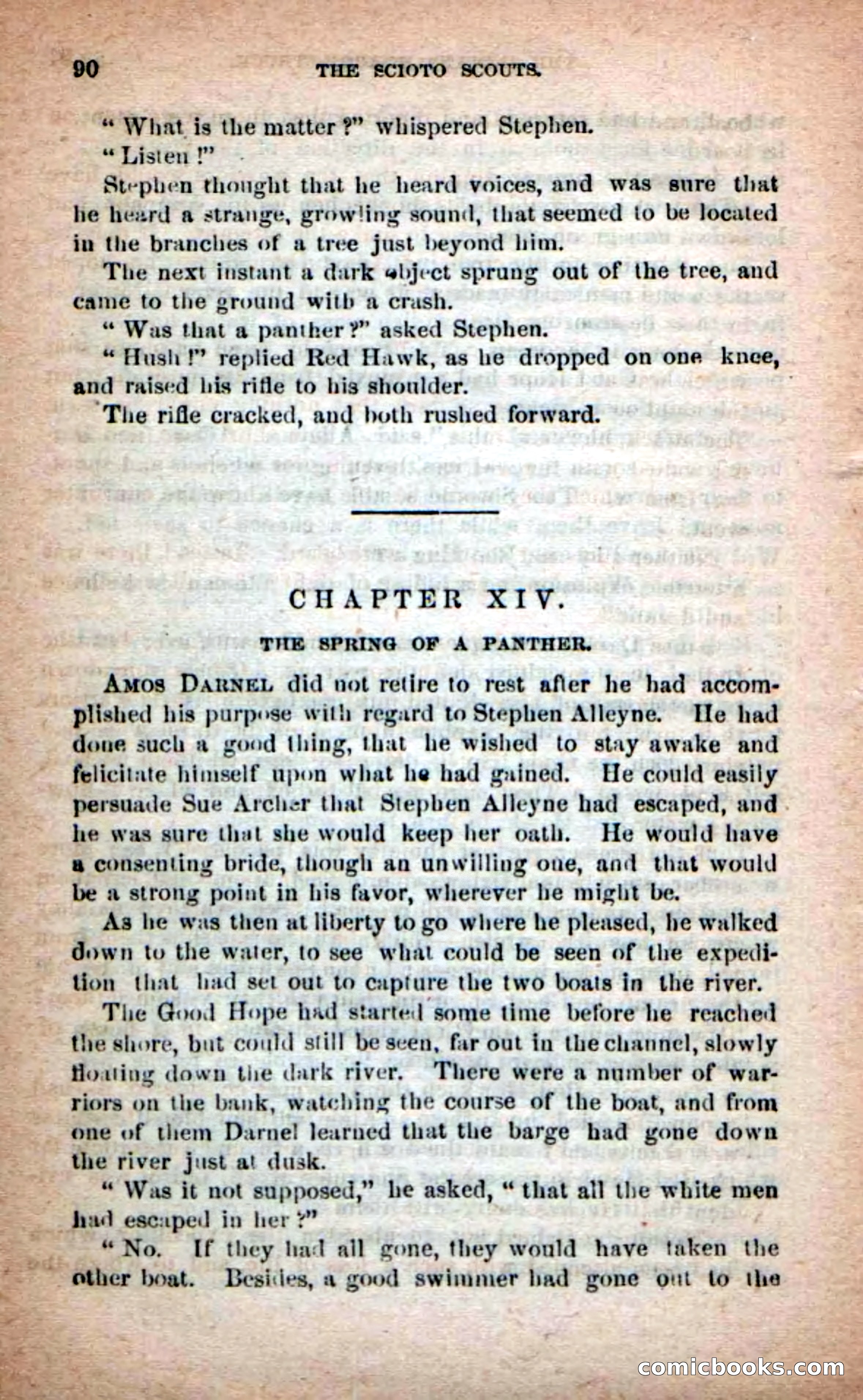 Beadle's Dime Novels No. 219: The Scioto Scouts — page 88 of 100
