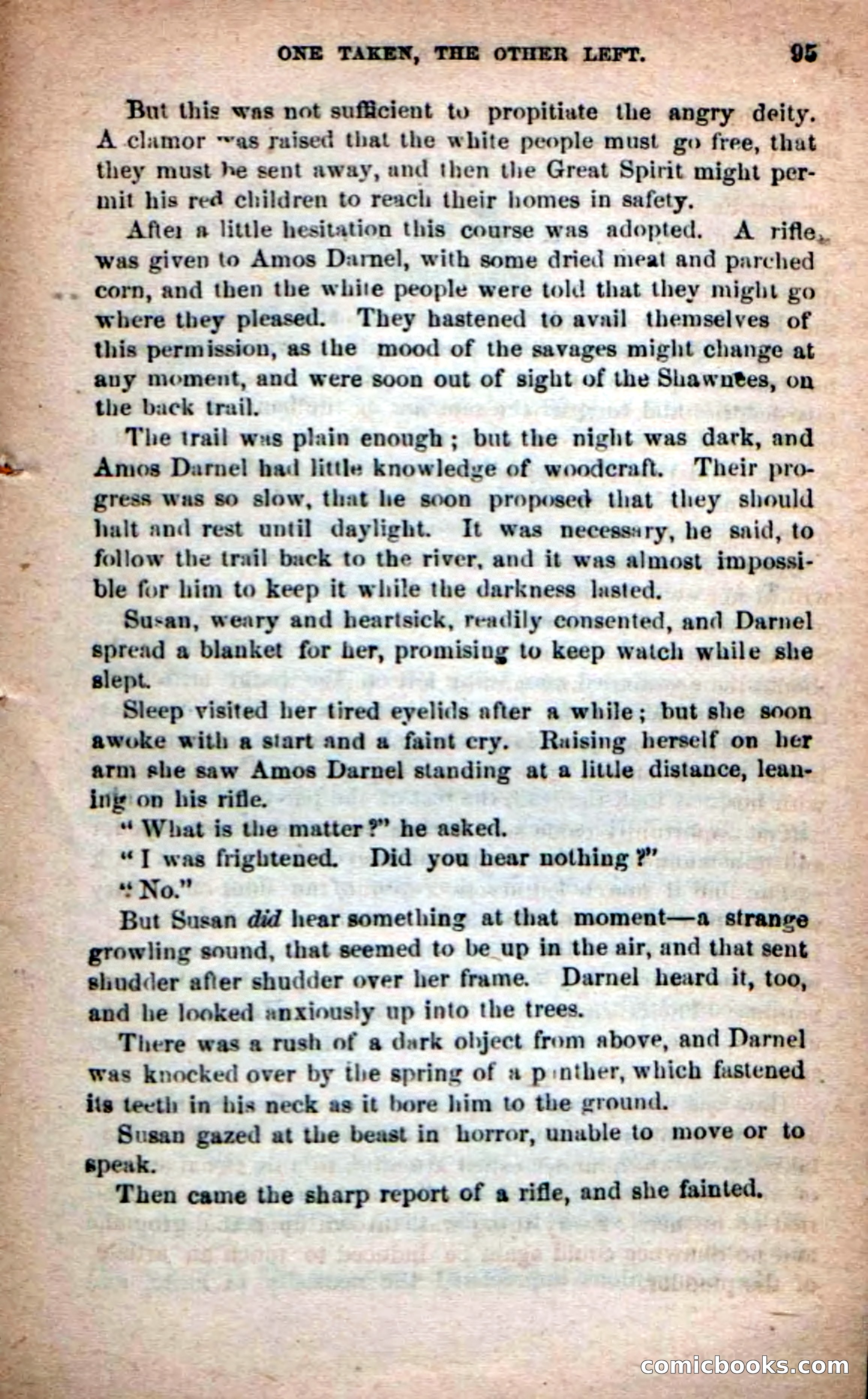 Beadle's Dime Novels No. 219: The Scioto Scouts — page 93 of 100