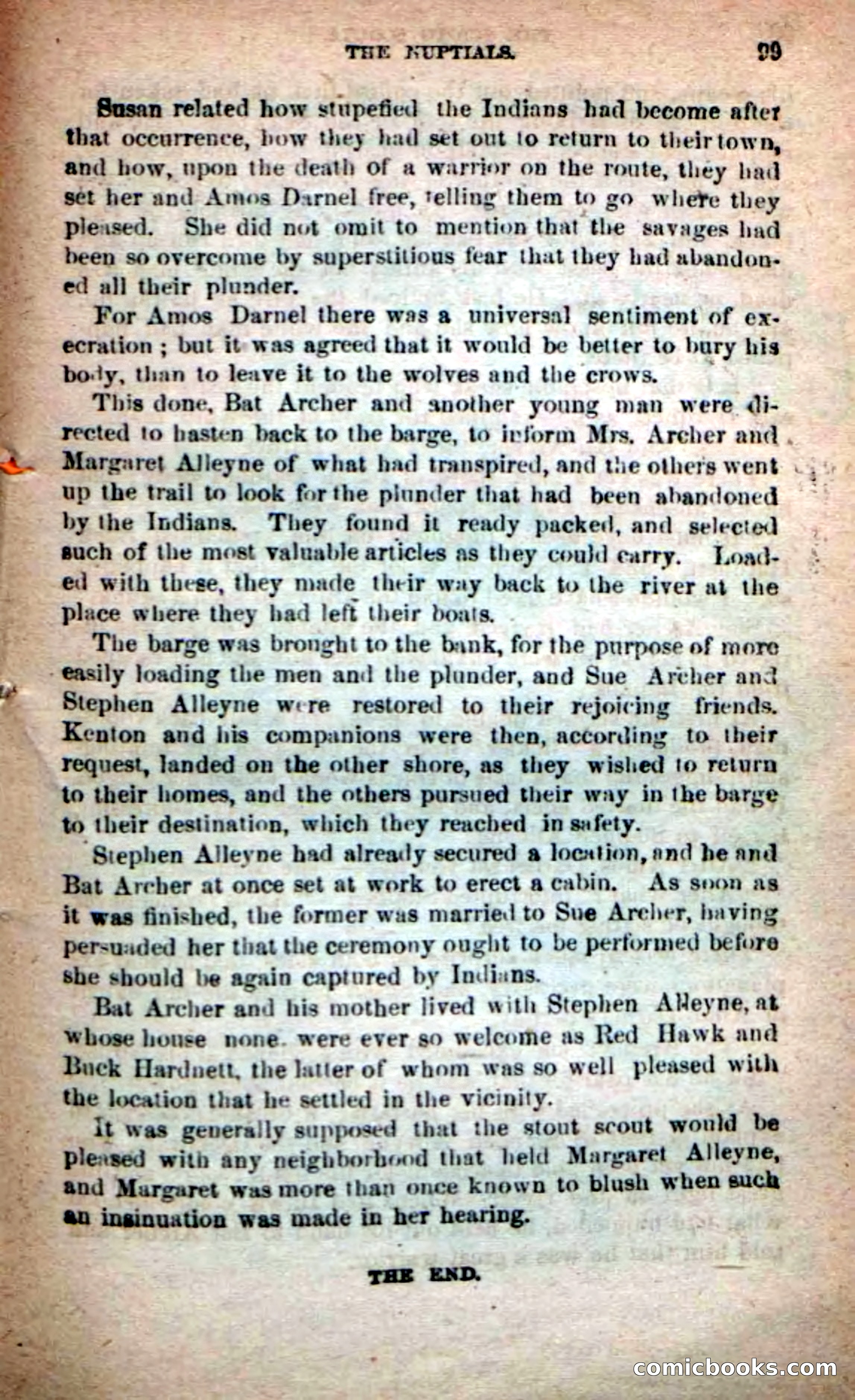 Beadle's Dime Novels No. 219: The Scioto Scouts — page 97 of 100