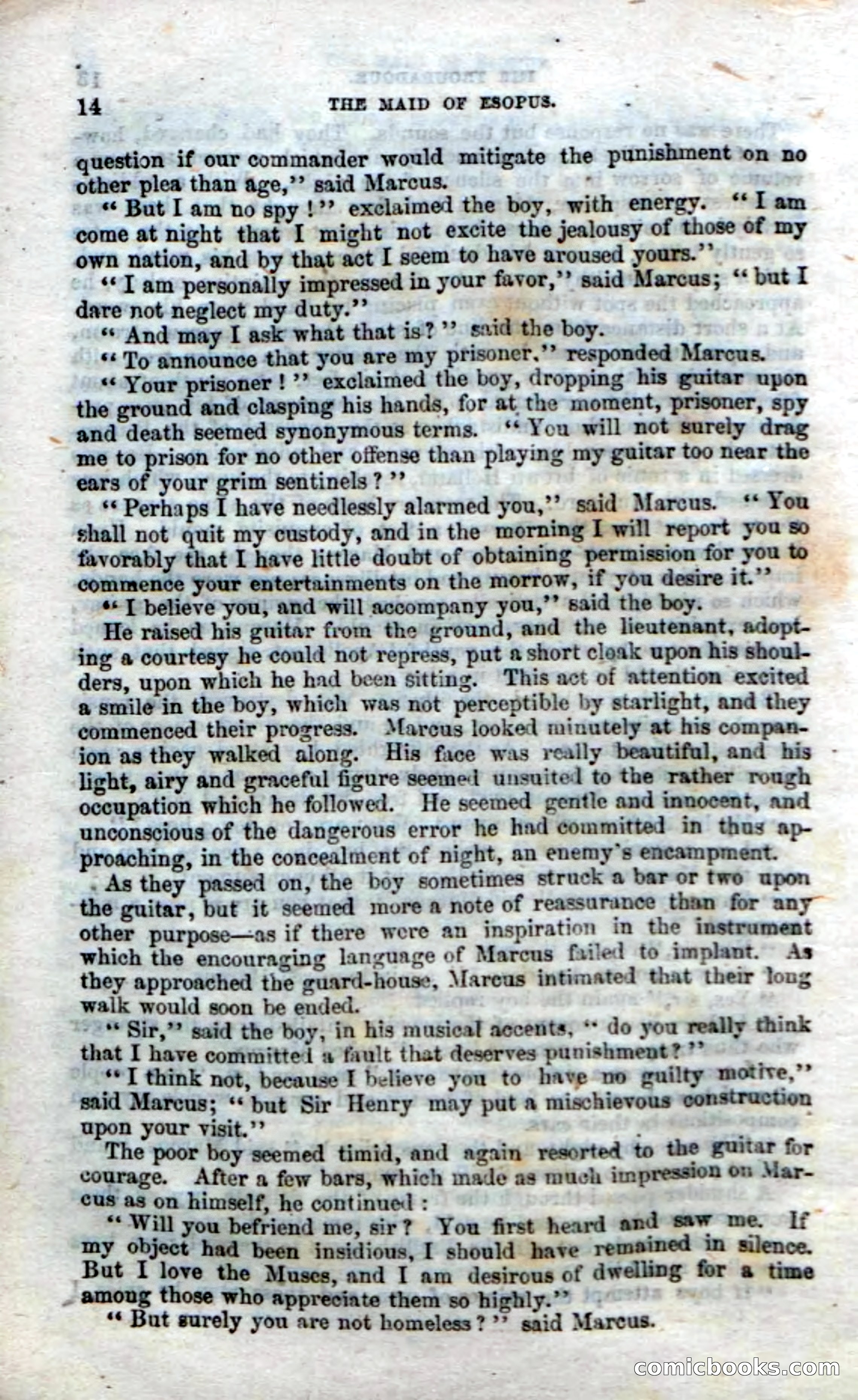 Beadle's Dime Novels No. 22: The Maid of Esopus — page 12 of 100