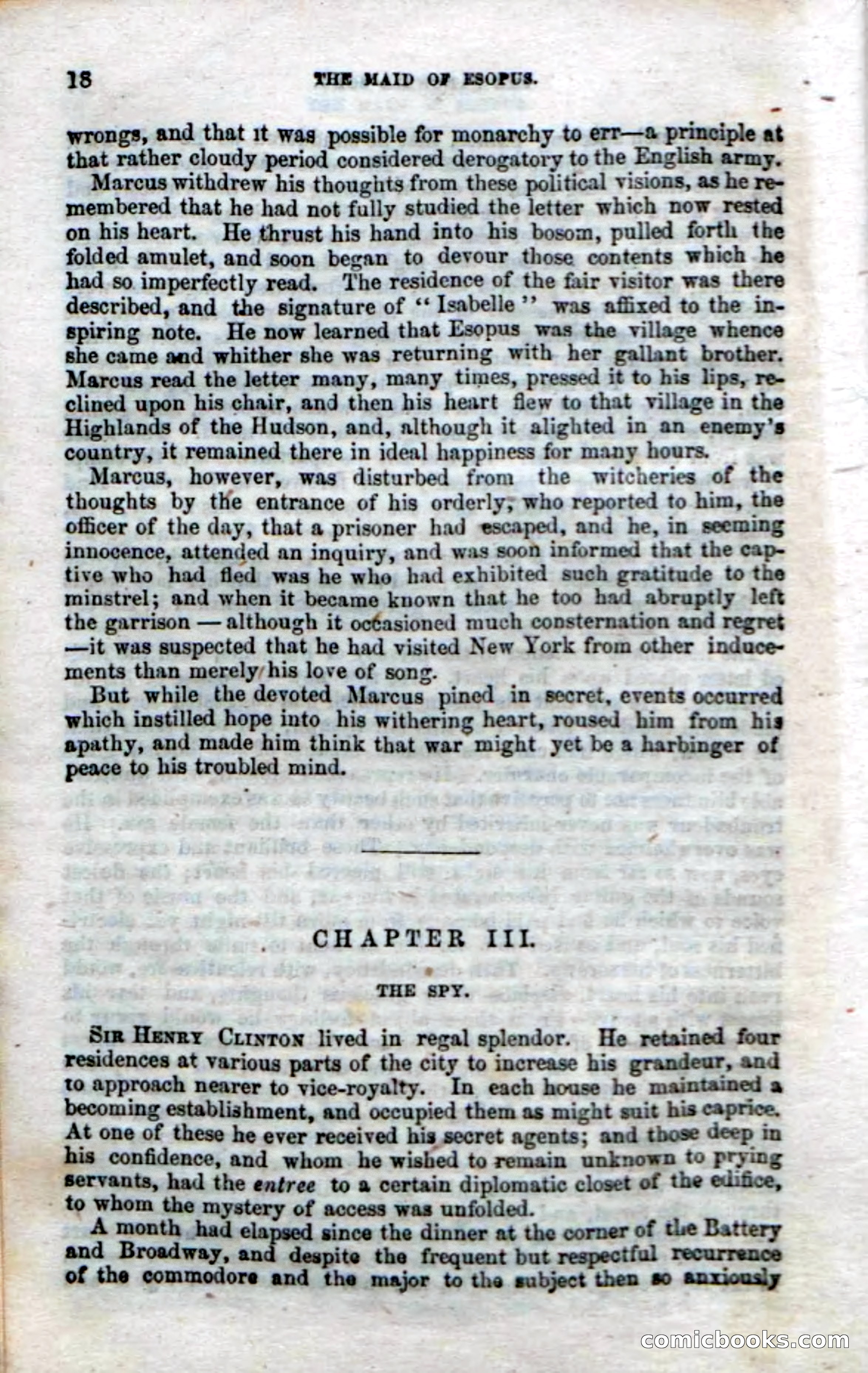 Beadle's Dime Novels No. 22: The Maid of Esopus — page 16 of 100