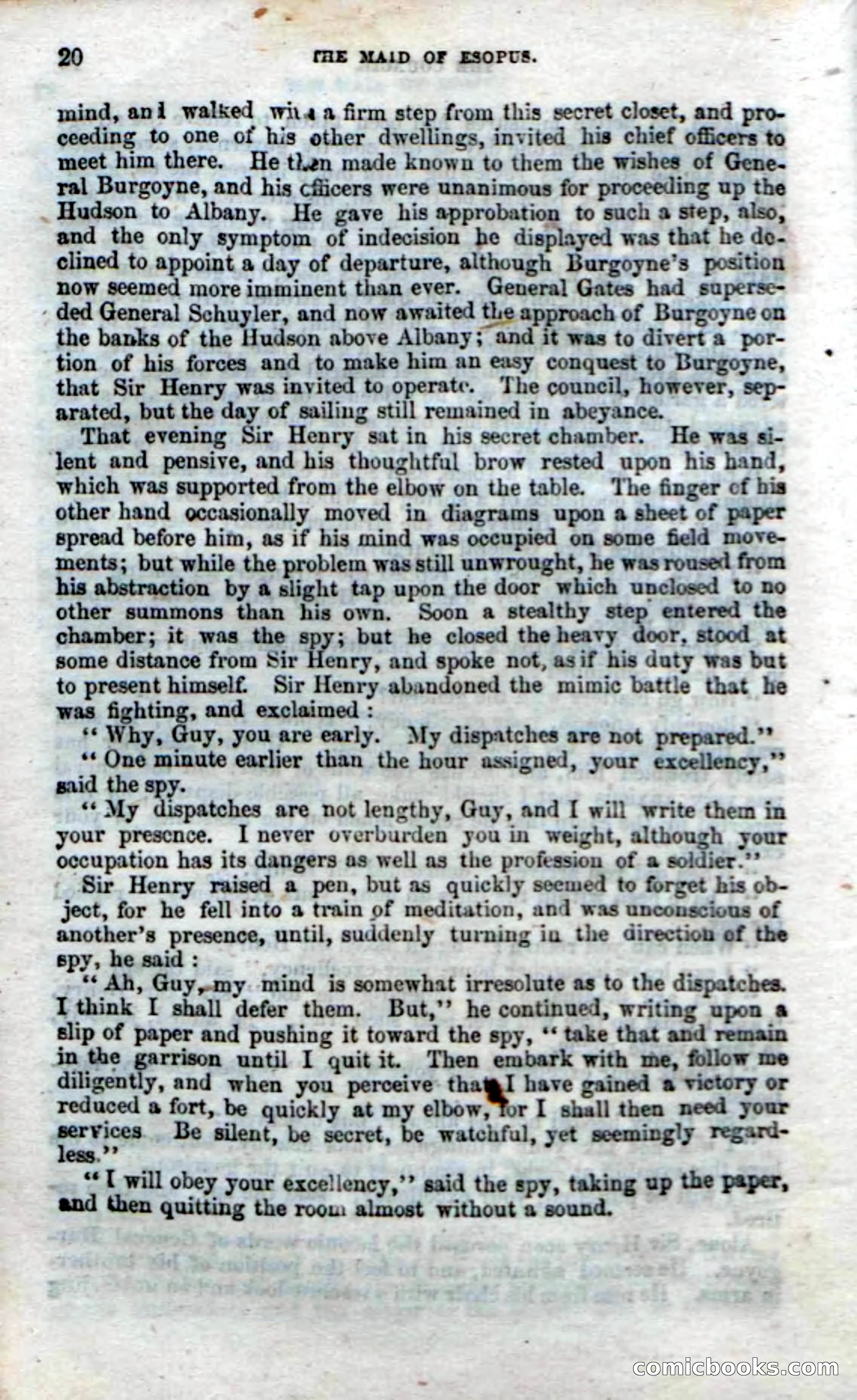 Beadle's Dime Novels No. 22: The Maid of Esopus — page 18 of 100