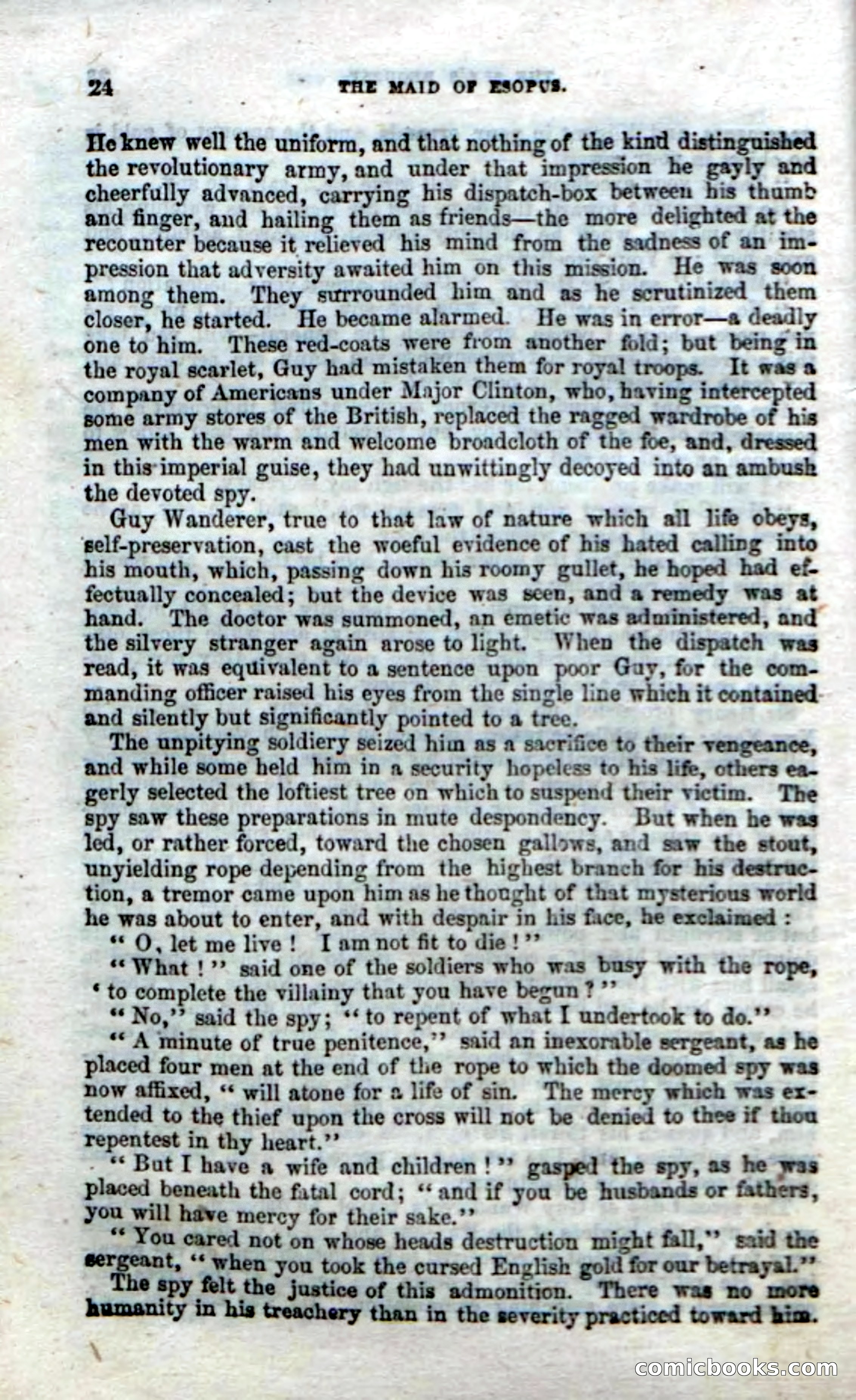 Beadle's Dime Novels No. 22: The Maid of Esopus — page 22 of 100