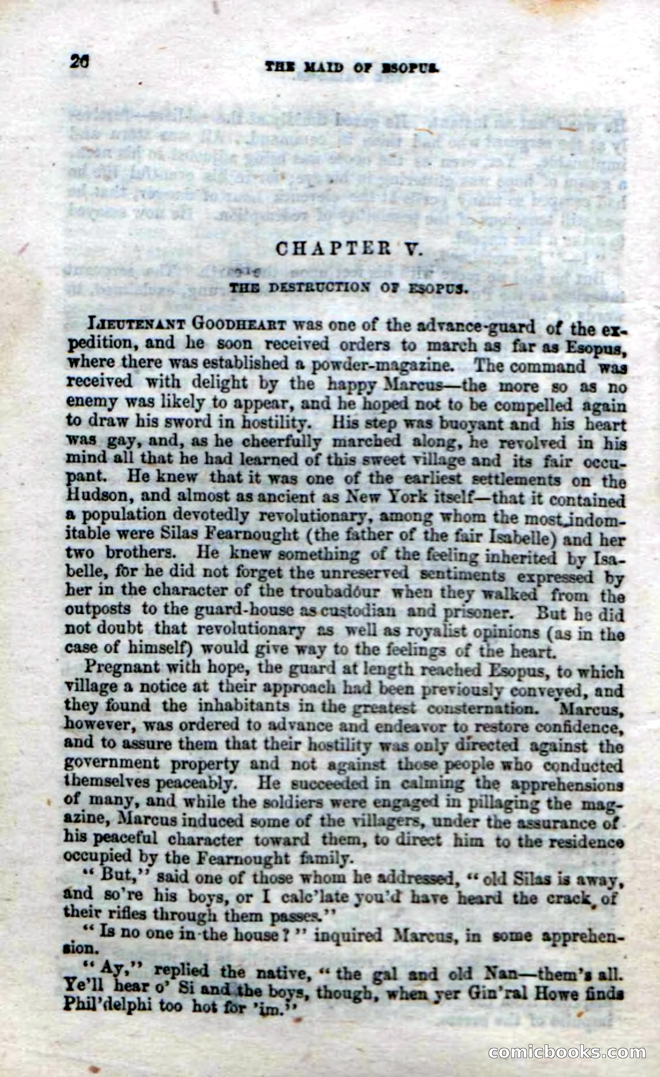 Beadle's Dime Novels No. 22: The Maid of Esopus — page 24 of 100