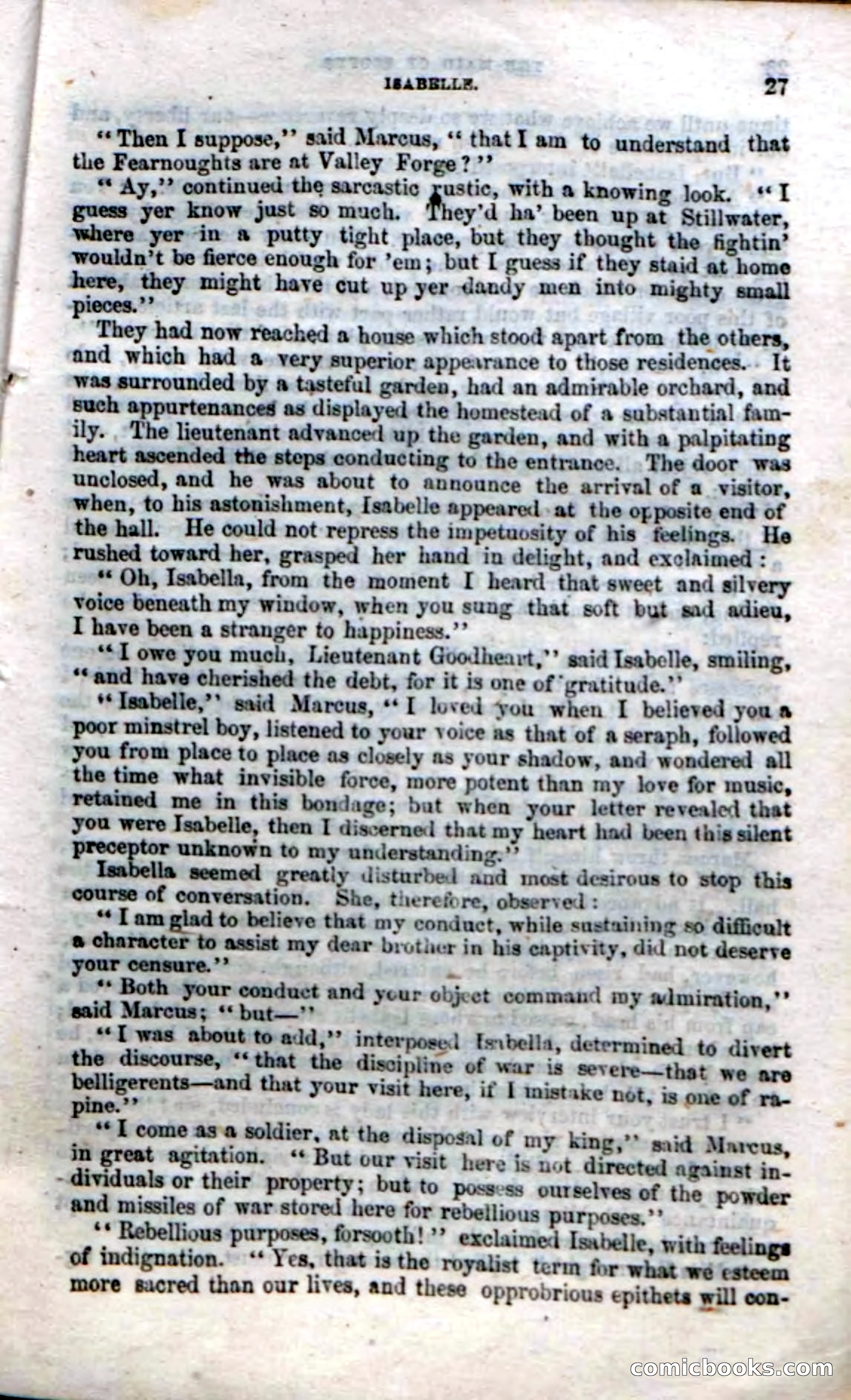Beadle's Dime Novels No. 22: The Maid of Esopus — page 25 of 100