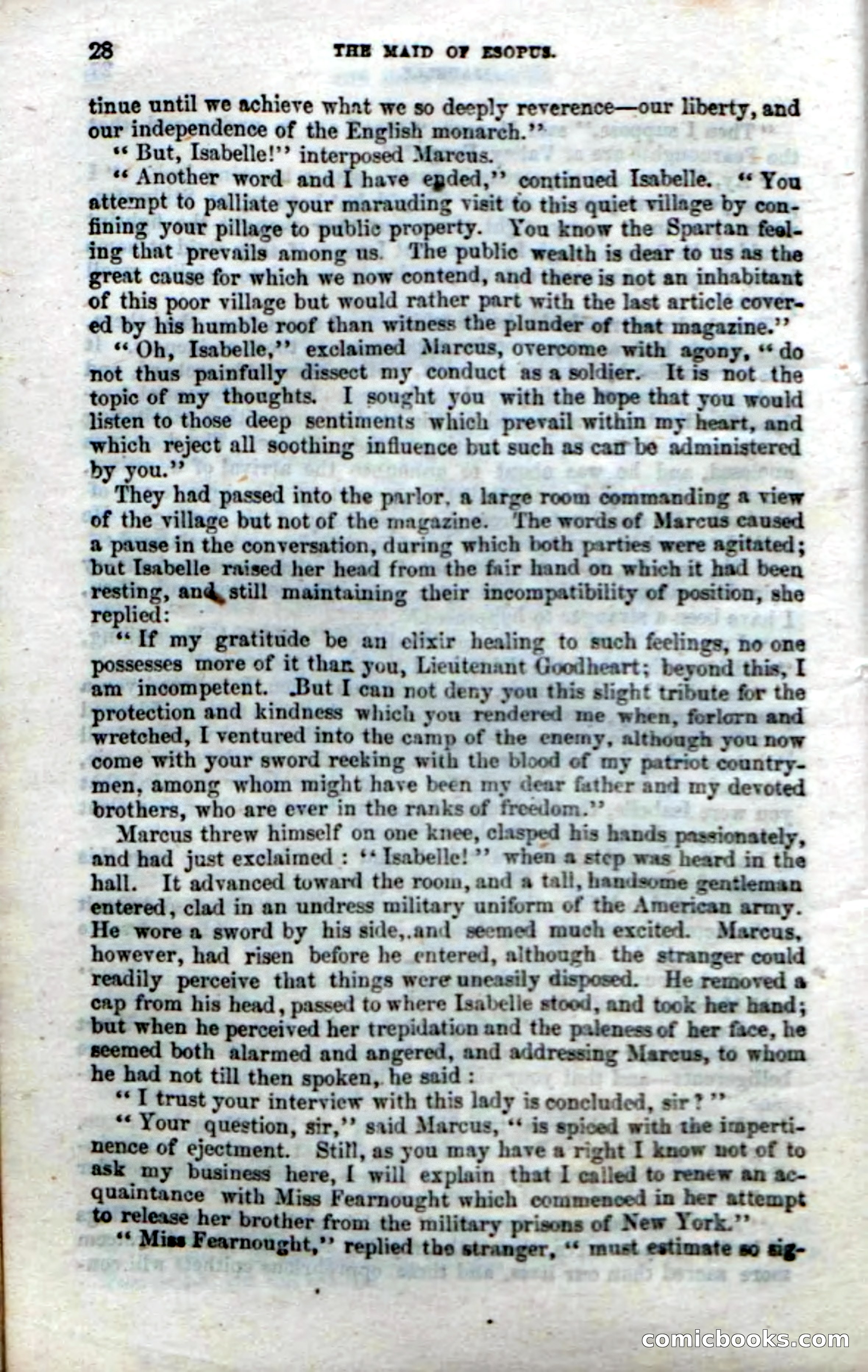 Beadle's Dime Novels No. 22: The Maid of Esopus — page 26 of 100
