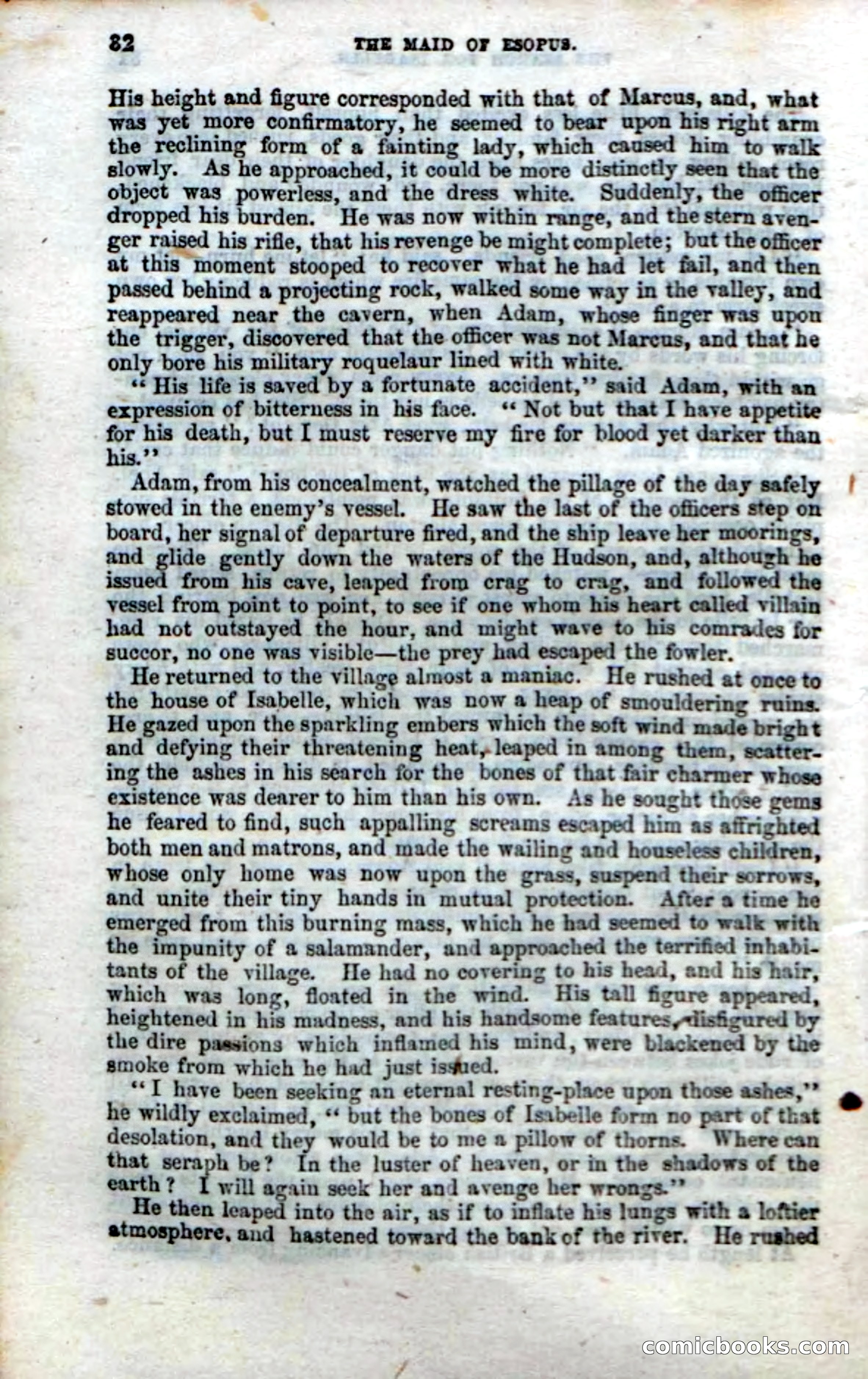 Beadle's Dime Novels No. 22: The Maid of Esopus — page 30 of 100