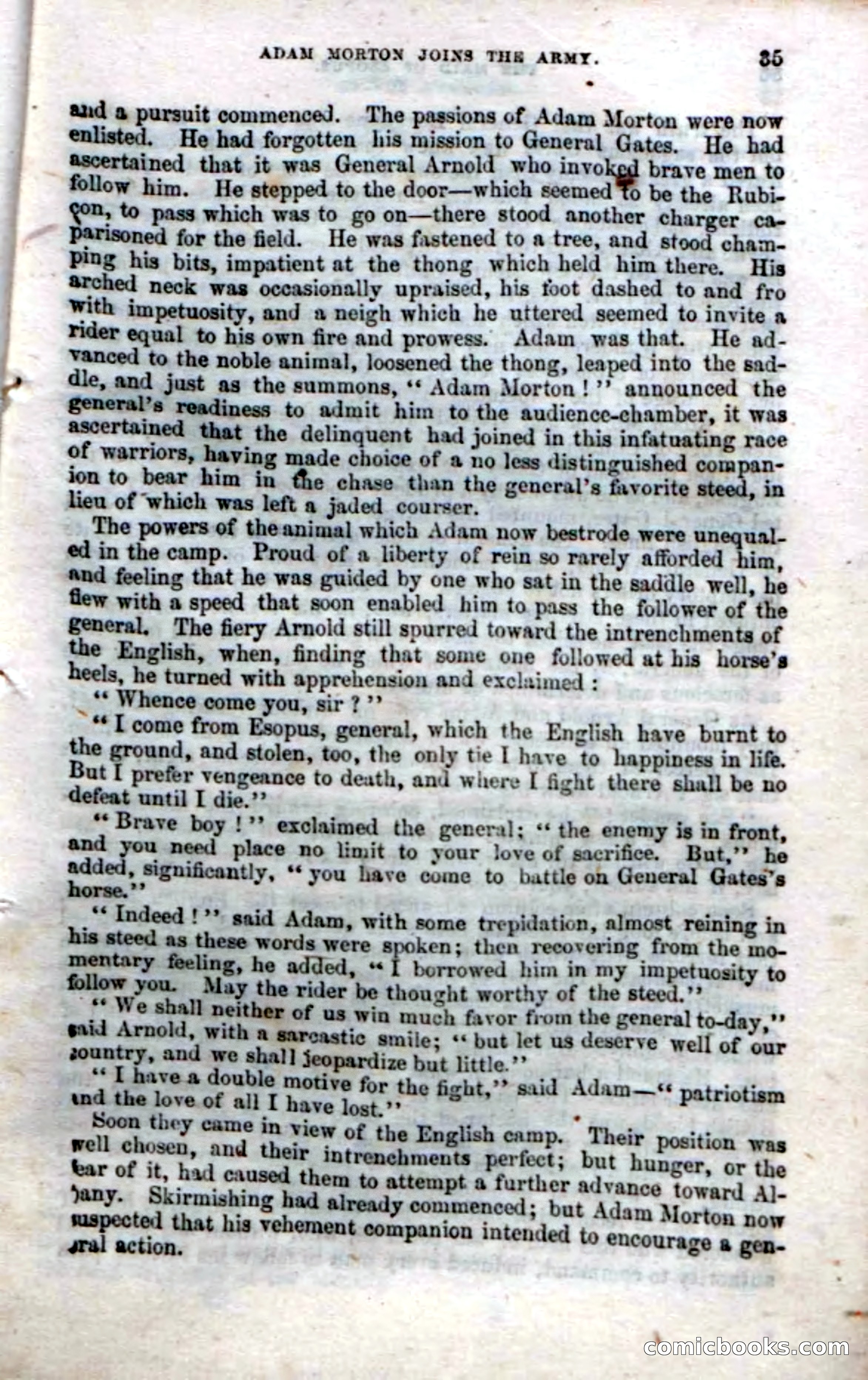 Beadle's Dime Novels No. 22: The Maid of Esopus — page 33 of 100
