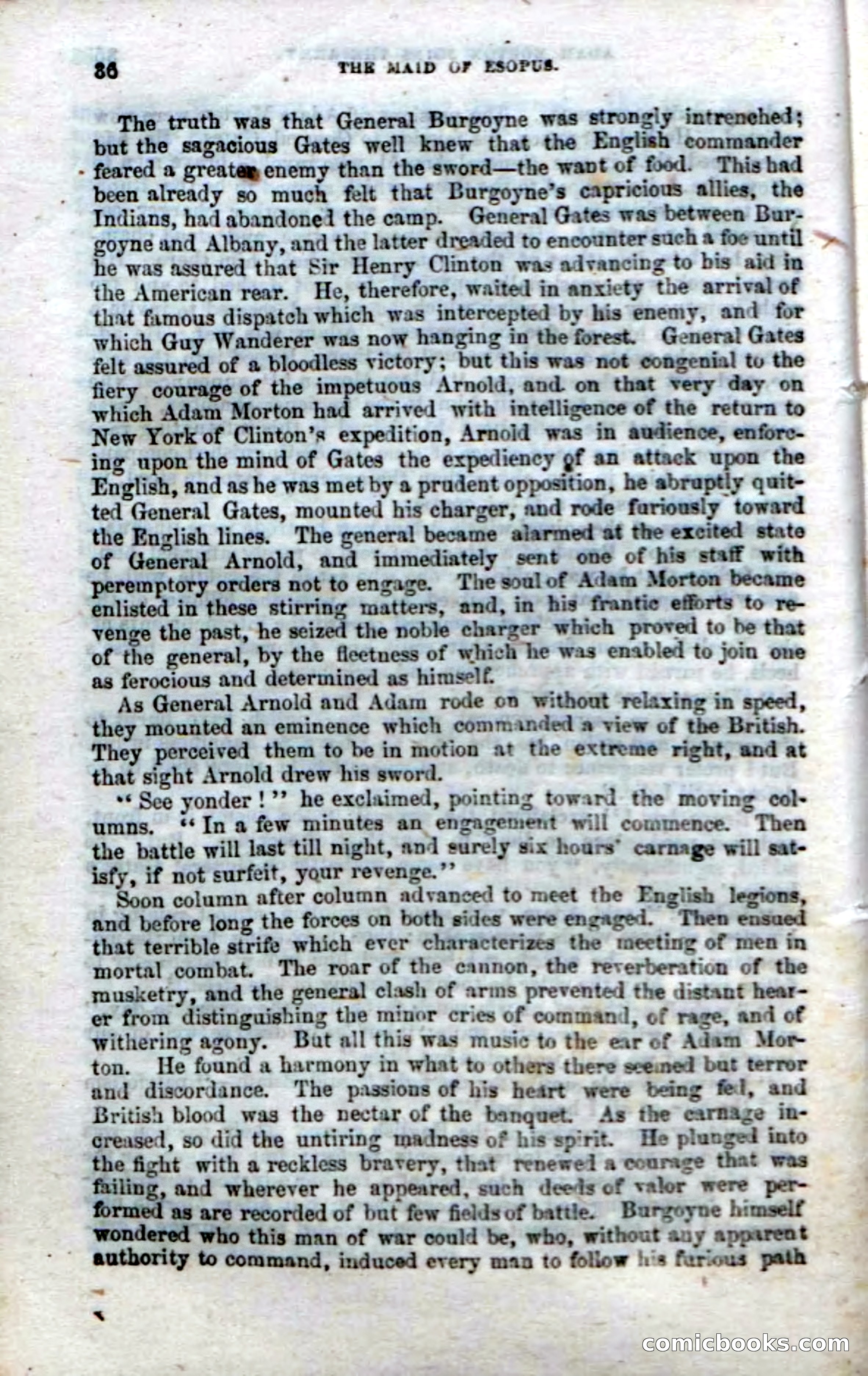 Beadle's Dime Novels No. 22: The Maid of Esopus — page 34 of 100