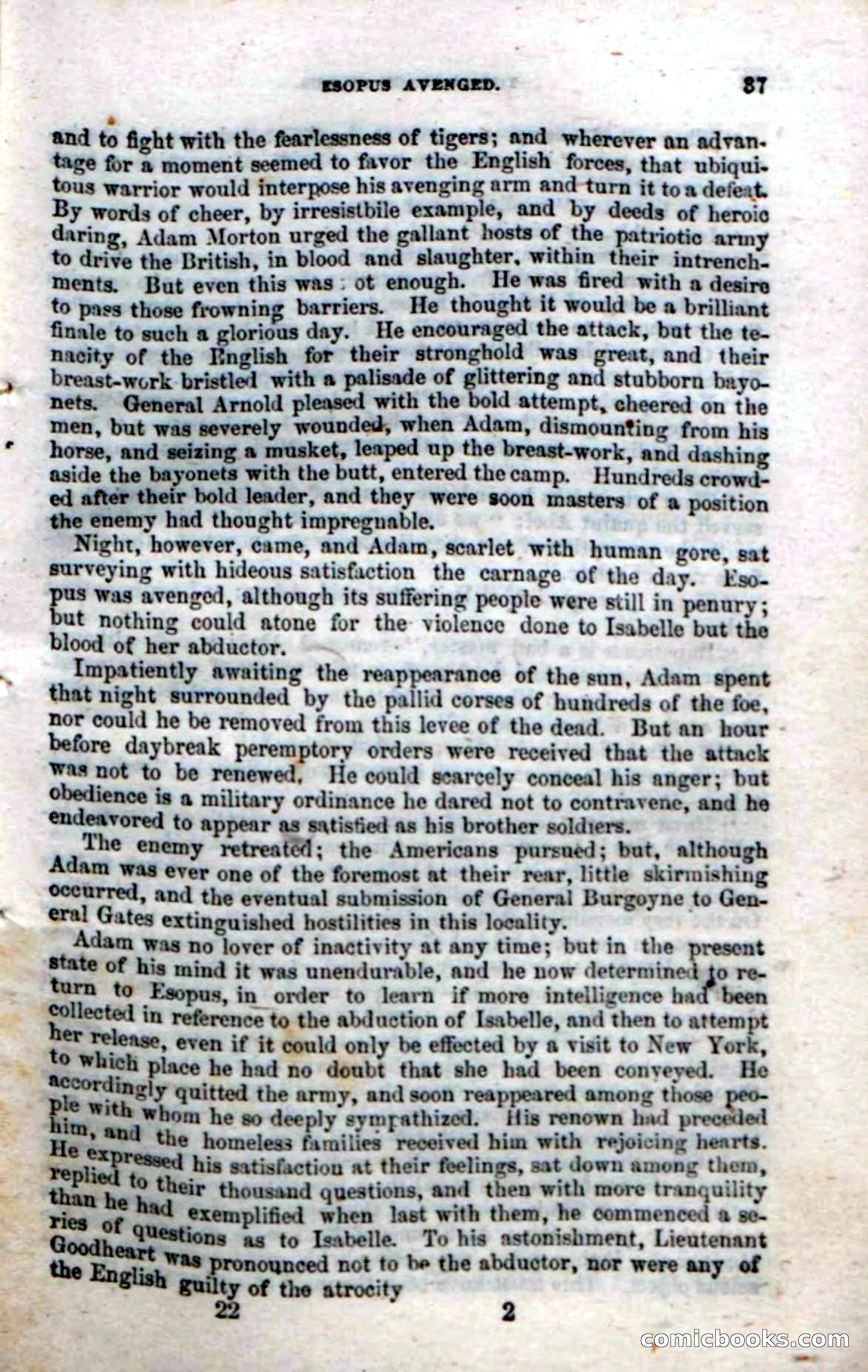Beadle's Dime Novels No. 22: The Maid of Esopus — page 35 of 100