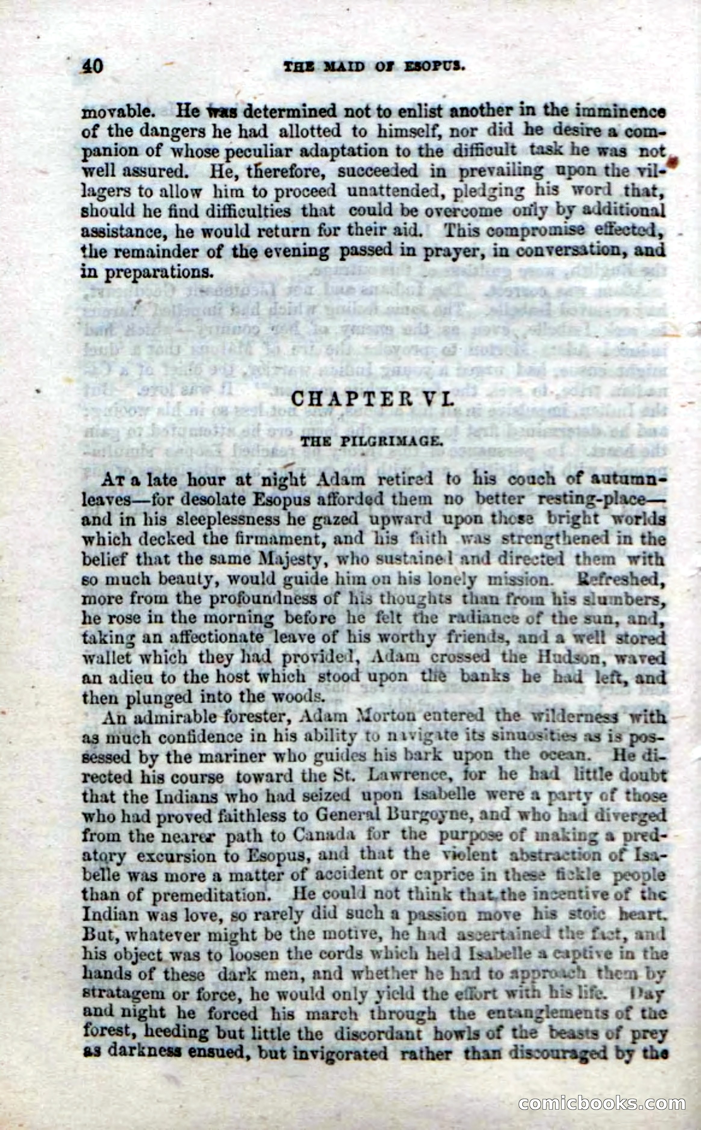 Beadle's Dime Novels No. 22: The Maid of Esopus — page 38 of 100