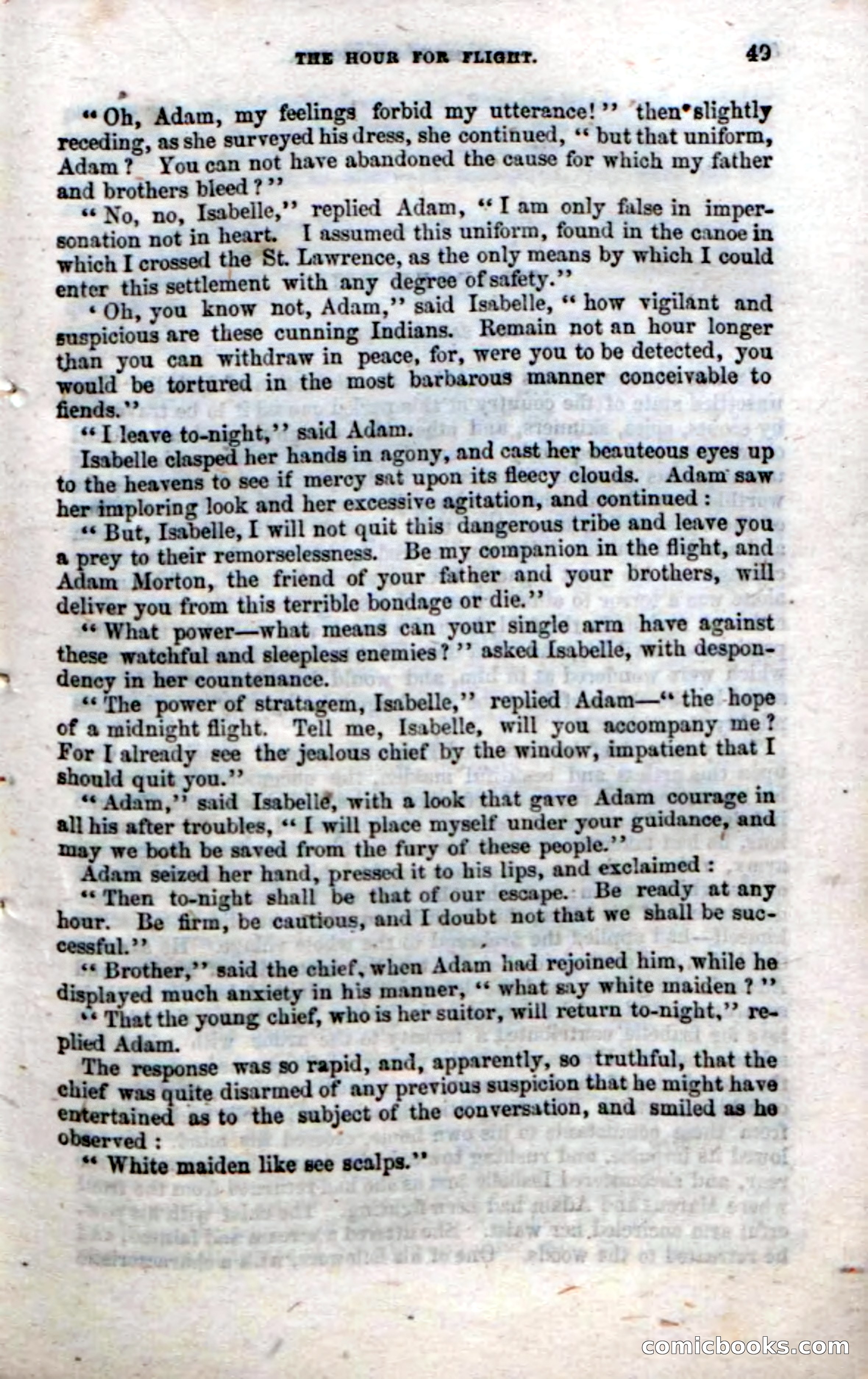 Beadle's Dime Novels No. 22: The Maid of Esopus — page 47 of 100
