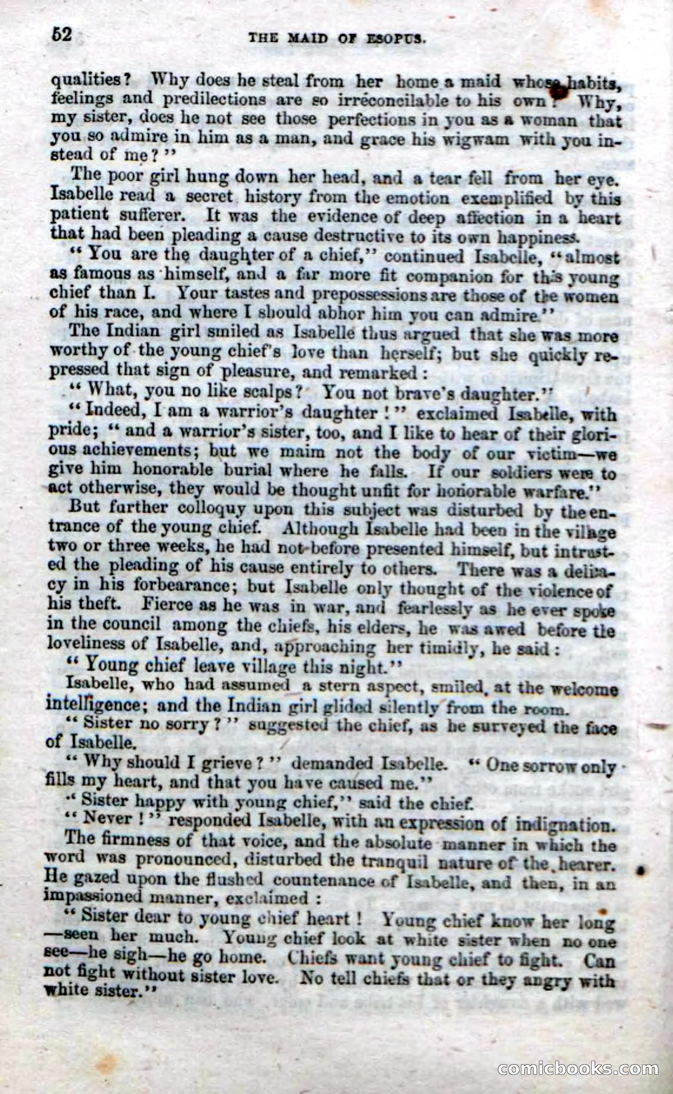 Beadle's Dime Novels No. 22: The Maid of Esopus — page 50 of 100
