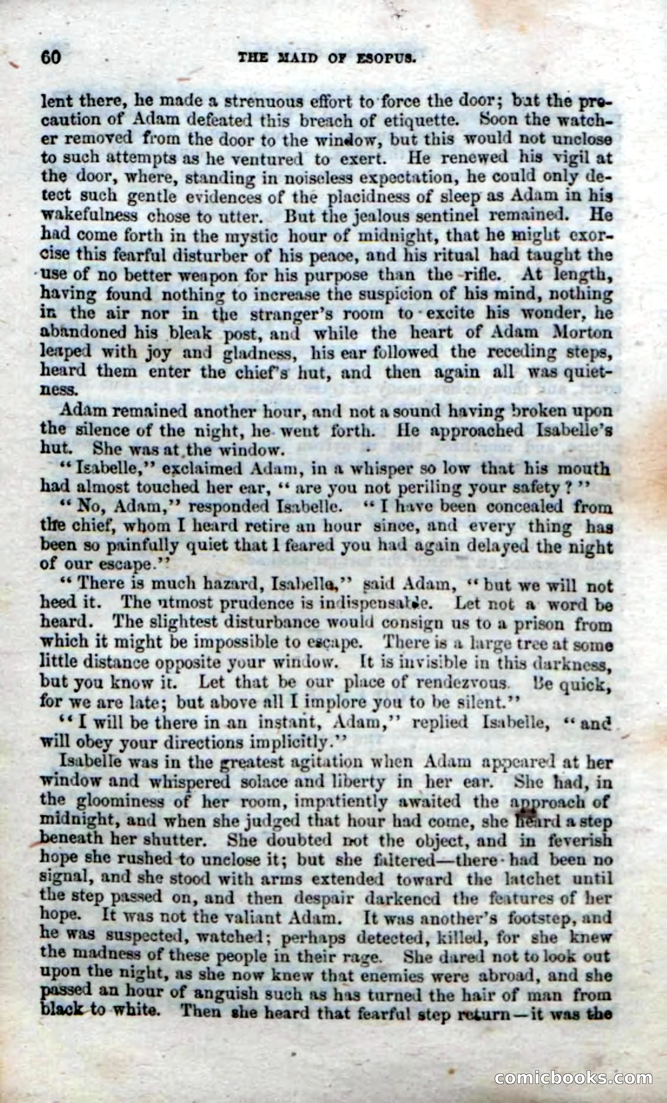 Beadle's Dime Novels No. 22: The Maid of Esopus — page 58 of 100