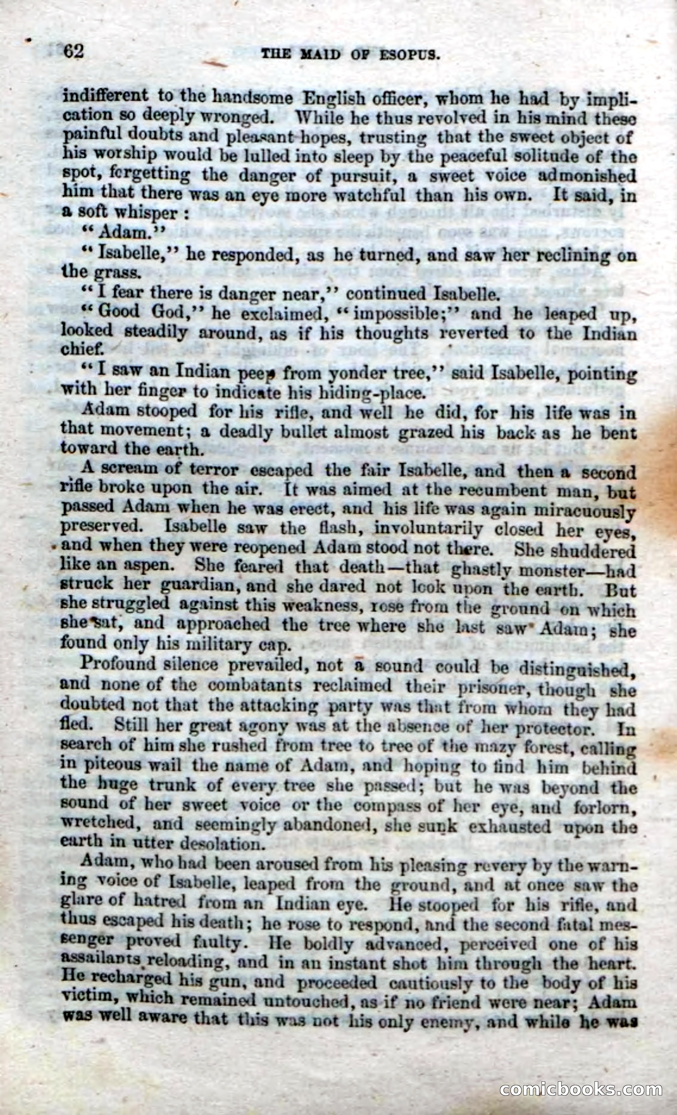 Beadle's Dime Novels No. 22: The Maid of Esopus — page 60 of 100