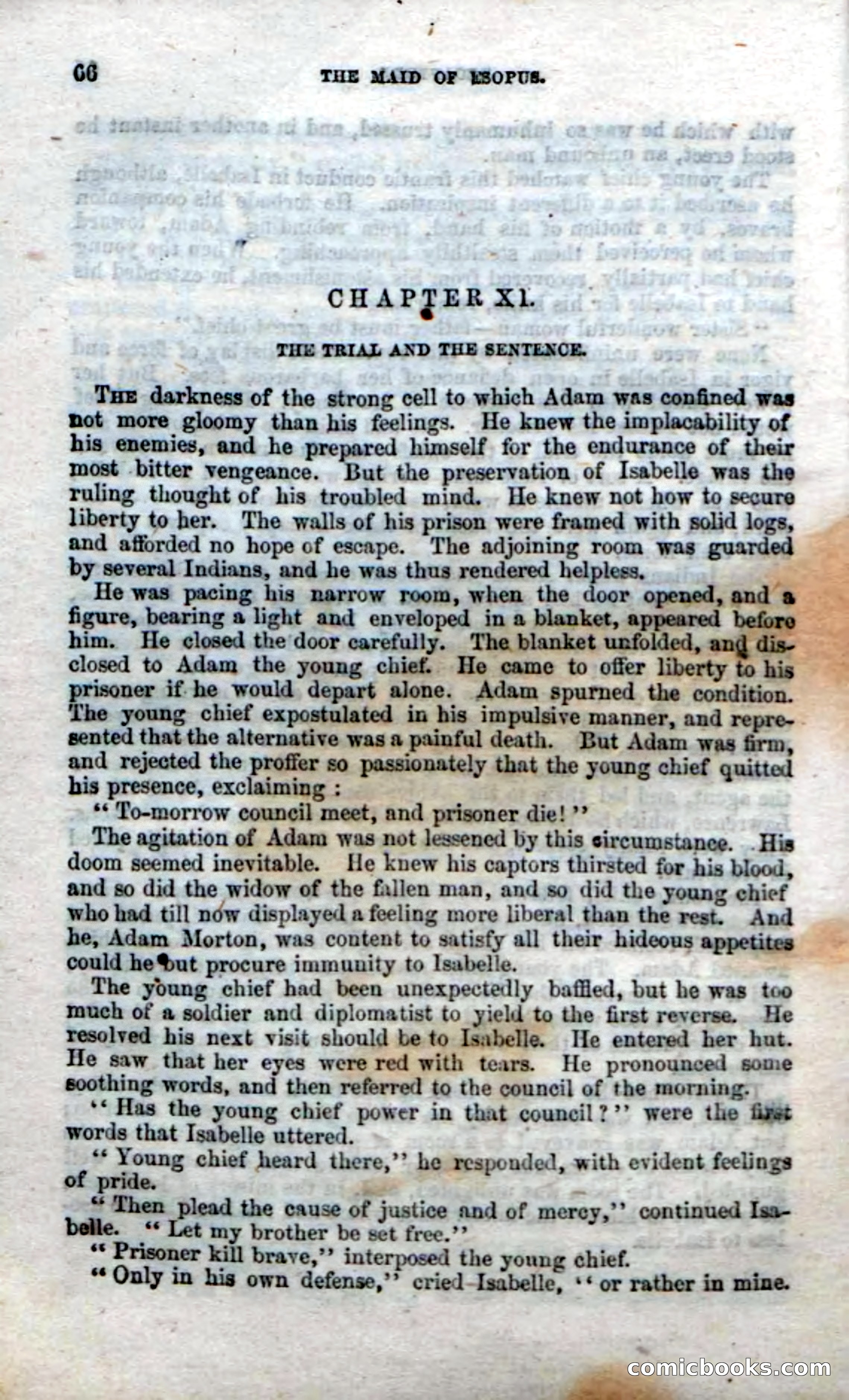 Beadle's Dime Novels No. 22: The Maid of Esopus — page 64 of 100