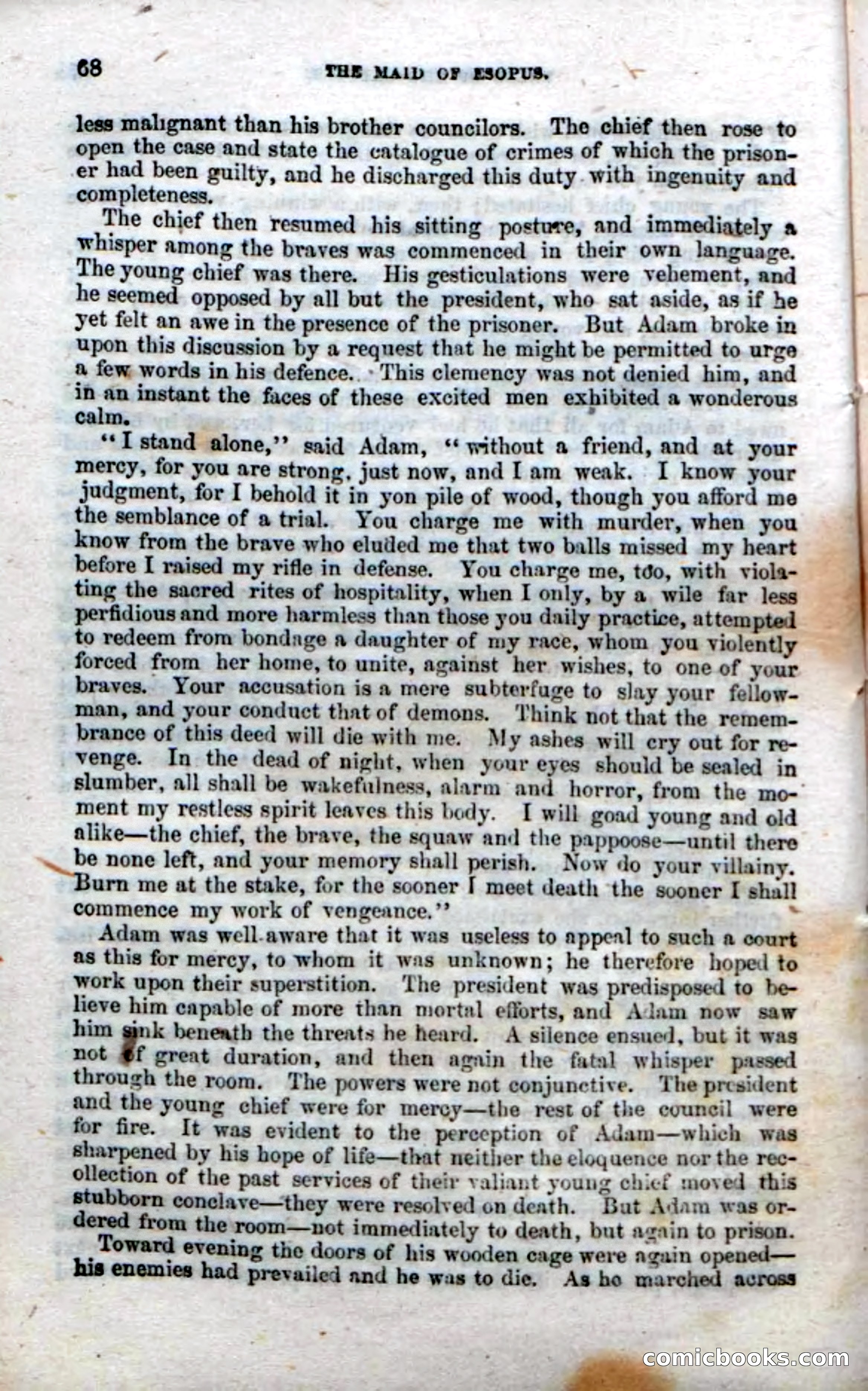 Beadle's Dime Novels No. 22: The Maid of Esopus — page 66 of 100