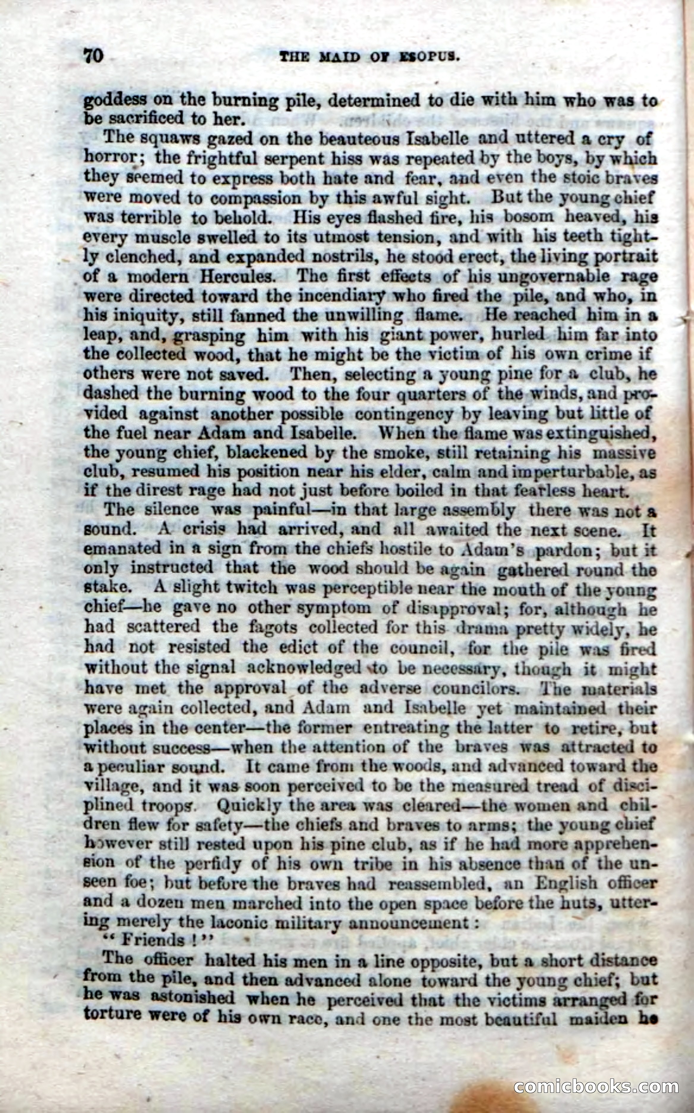 Beadle's Dime Novels No. 22: The Maid of Esopus — page 68 of 100