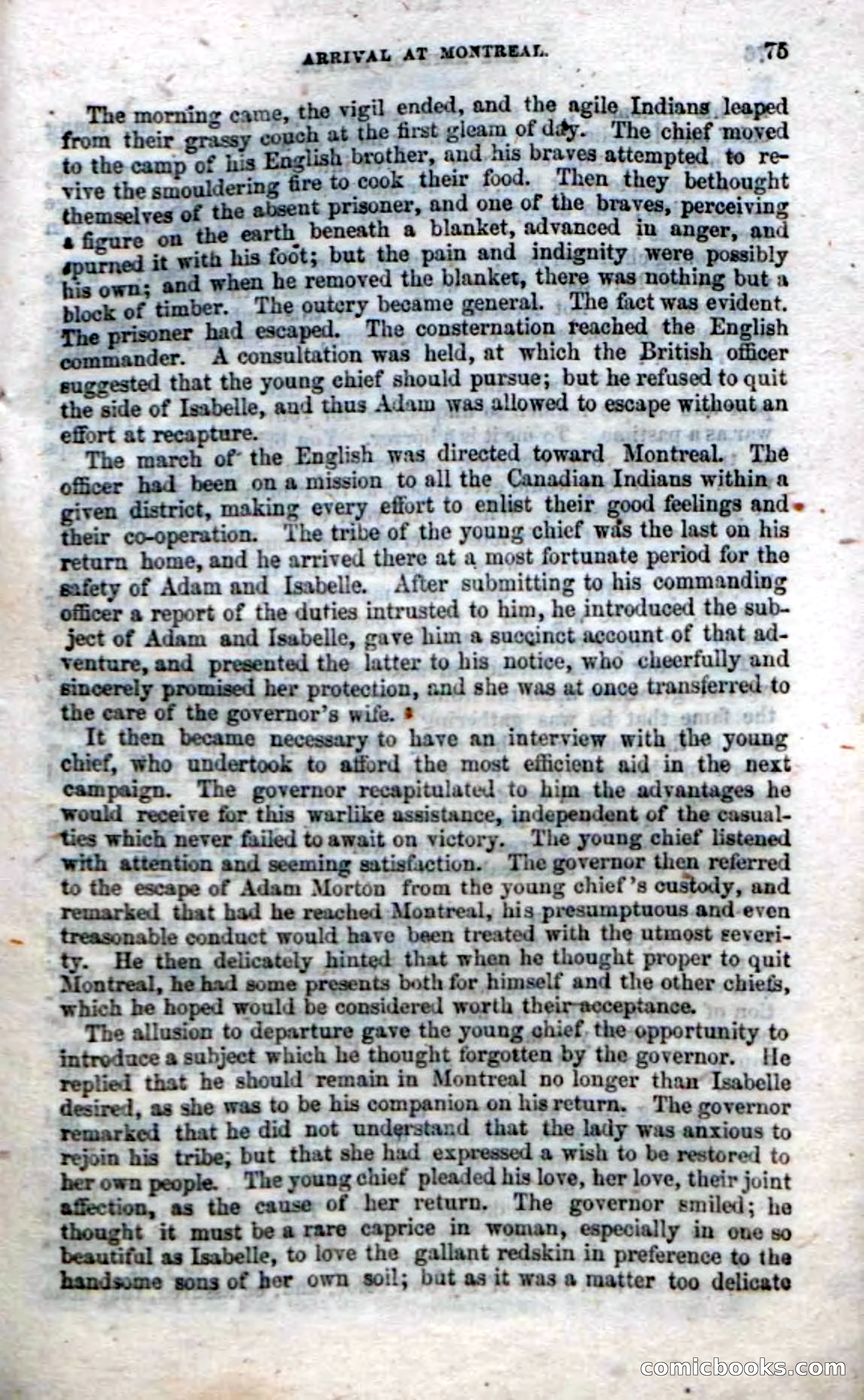 Beadle's Dime Novels No. 22: The Maid of Esopus — page 73 of 100