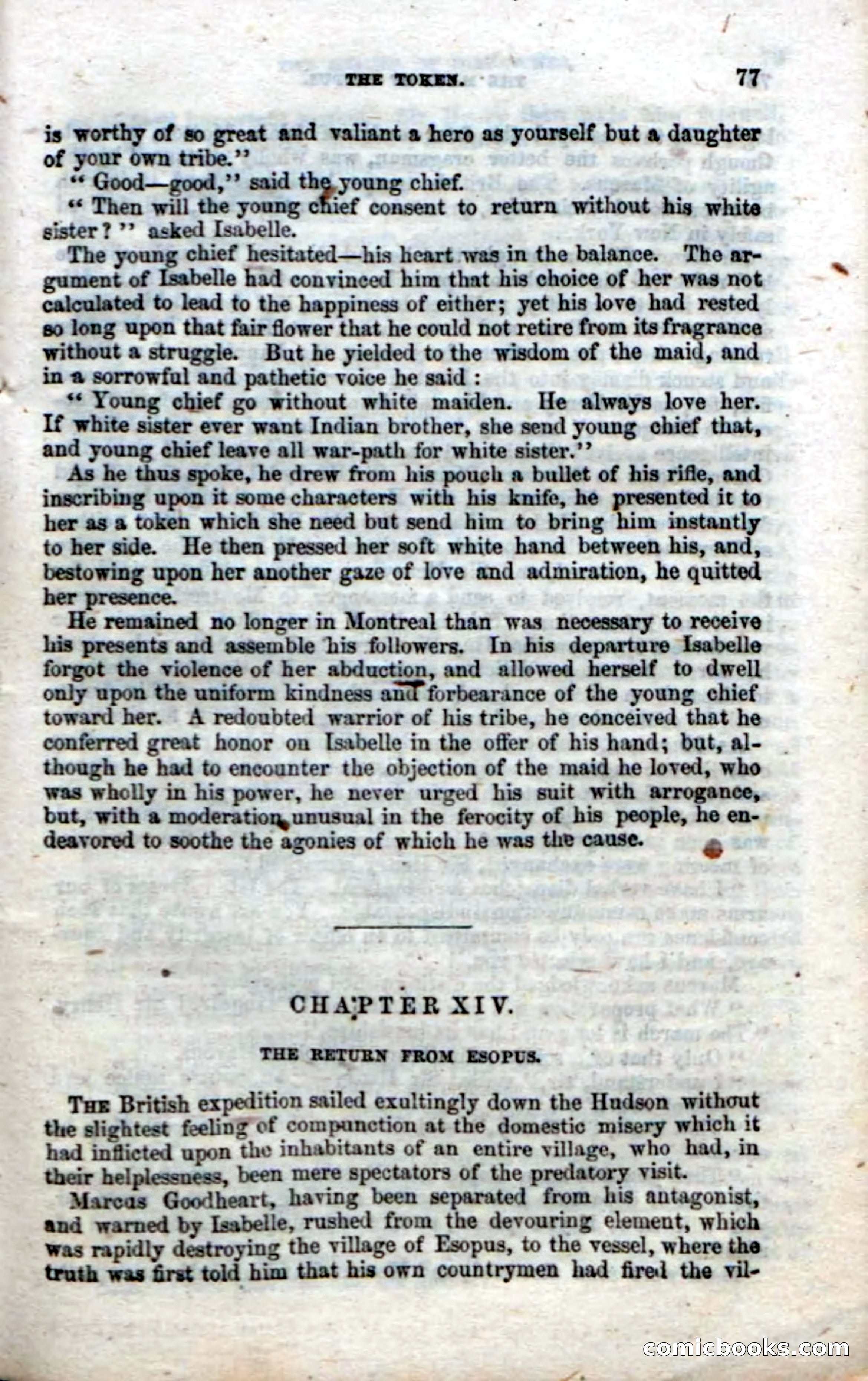 Beadle's Dime Novels No. 22: The Maid of Esopus — page 75 of 100