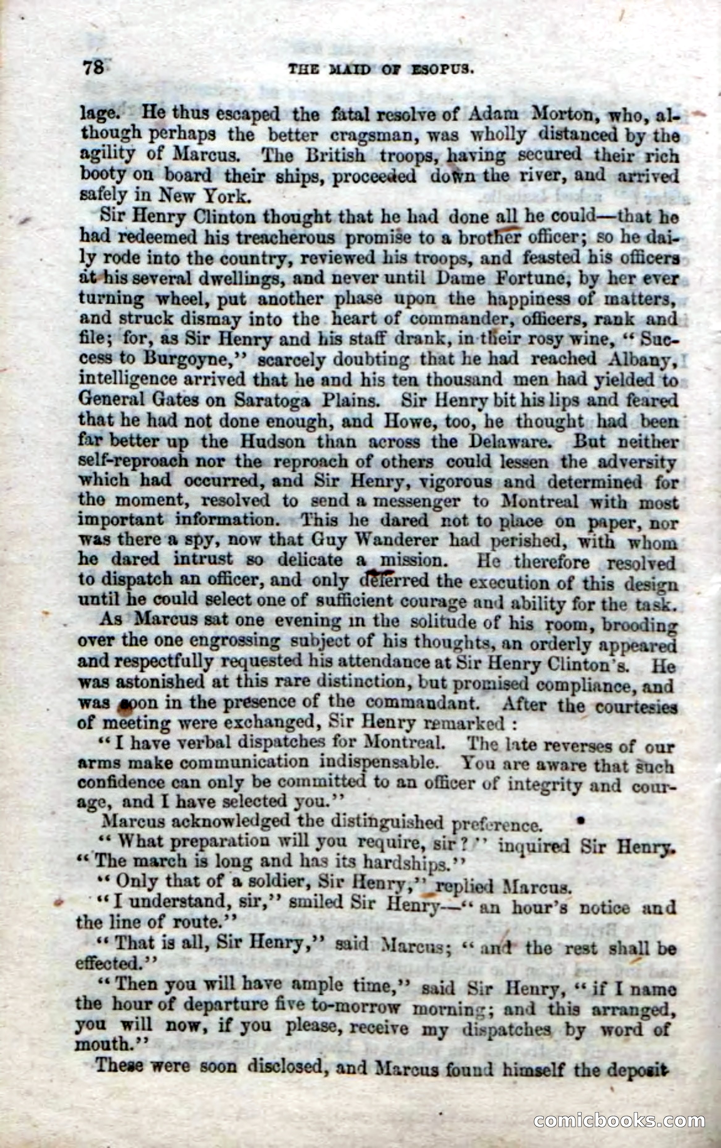 Beadle's Dime Novels No. 22: The Maid of Esopus — page 76 of 100