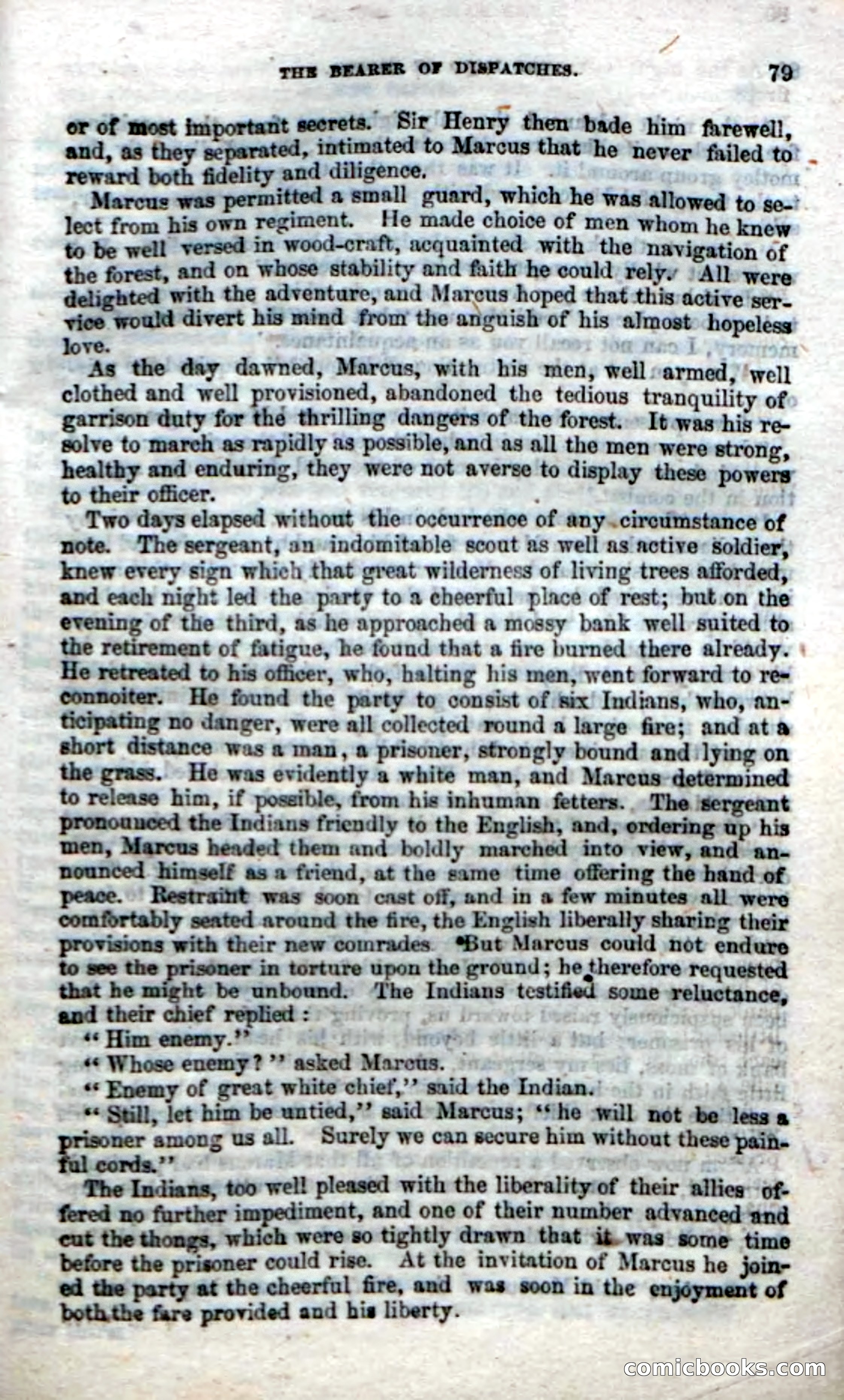 Beadle's Dime Novels No. 22: The Maid of Esopus — page 77 of 100