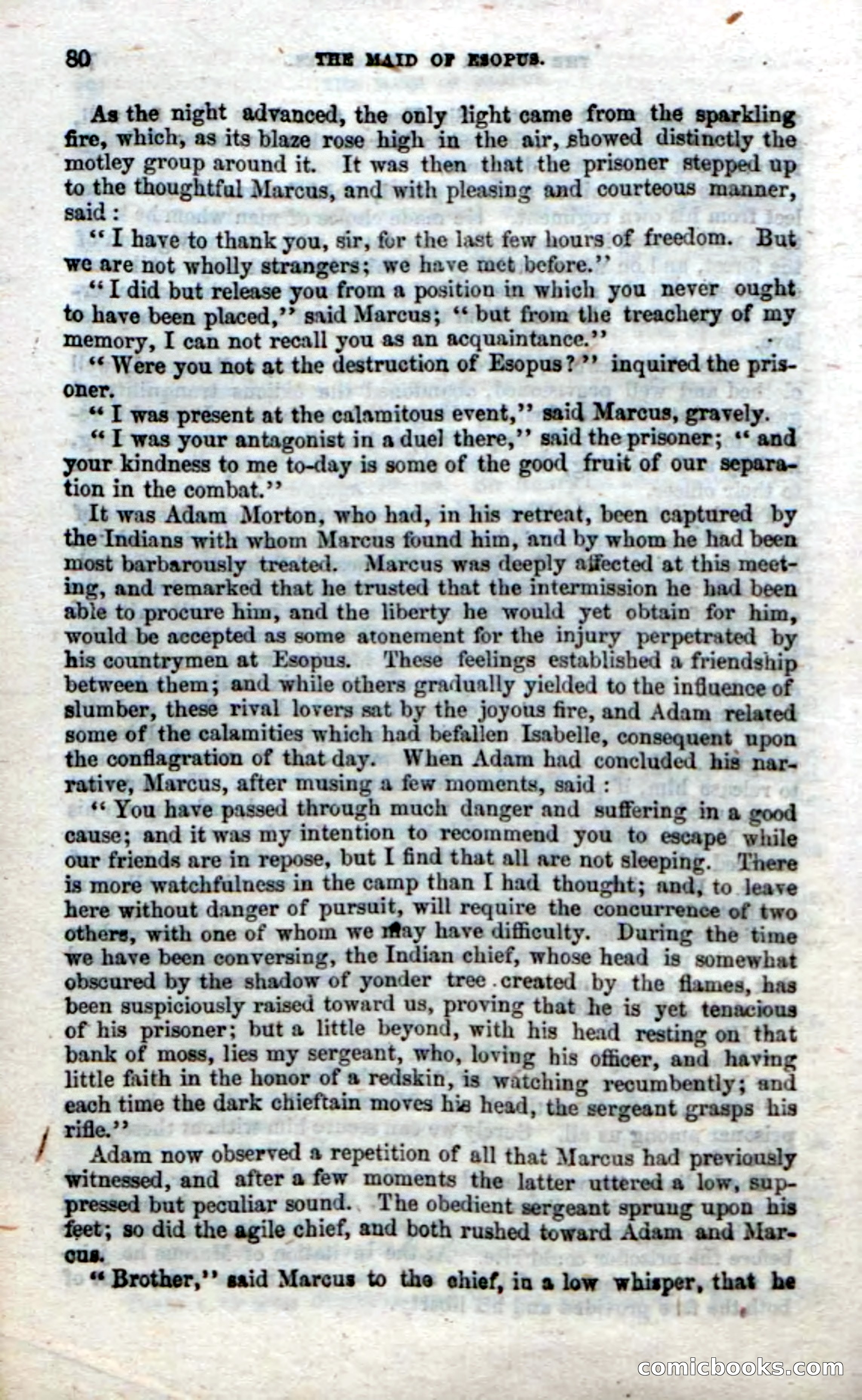 Beadle's Dime Novels No. 22: The Maid of Esopus — page 78 of 100