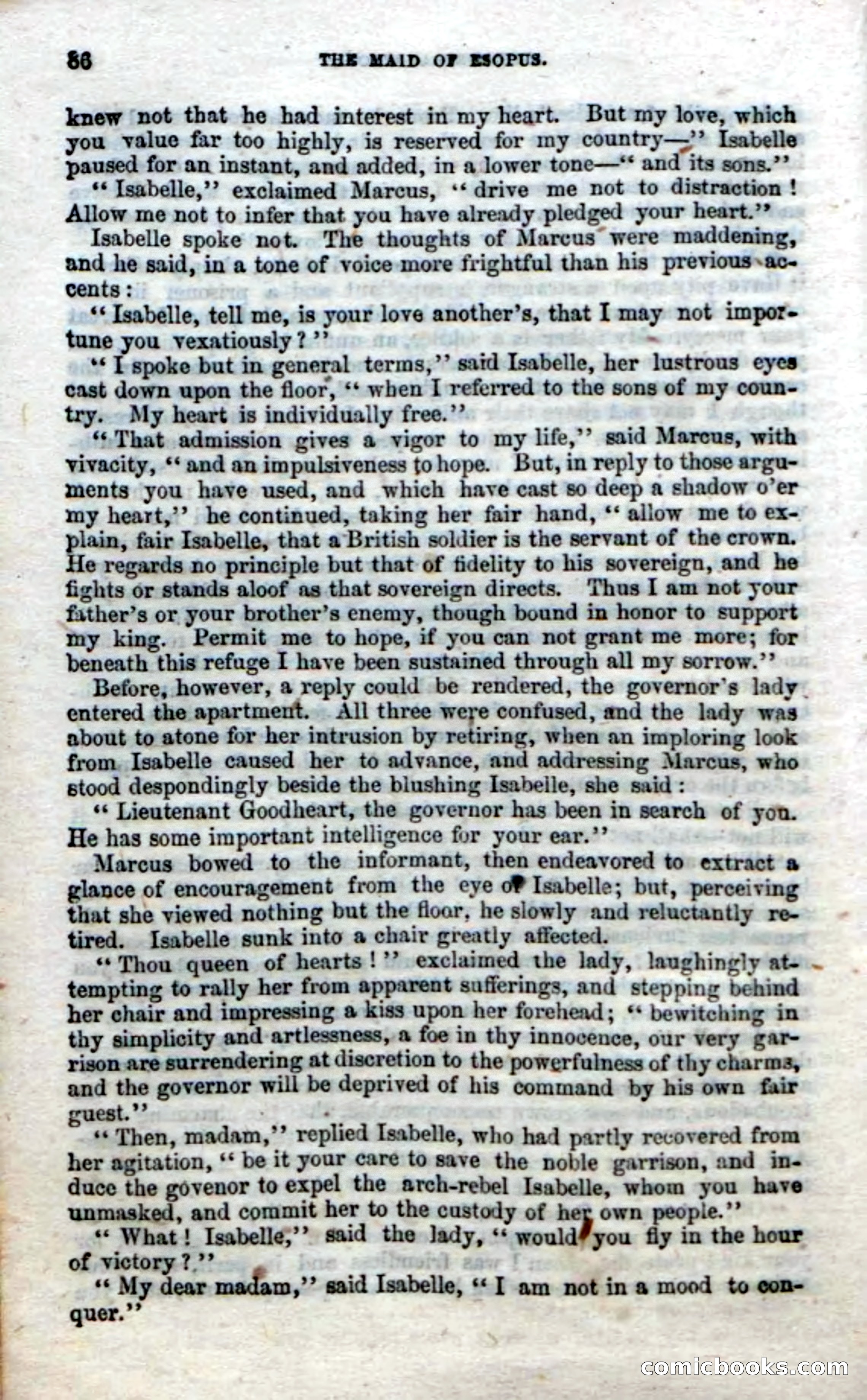 Beadle's Dime Novels No. 22: The Maid of Esopus — page 84 of 100