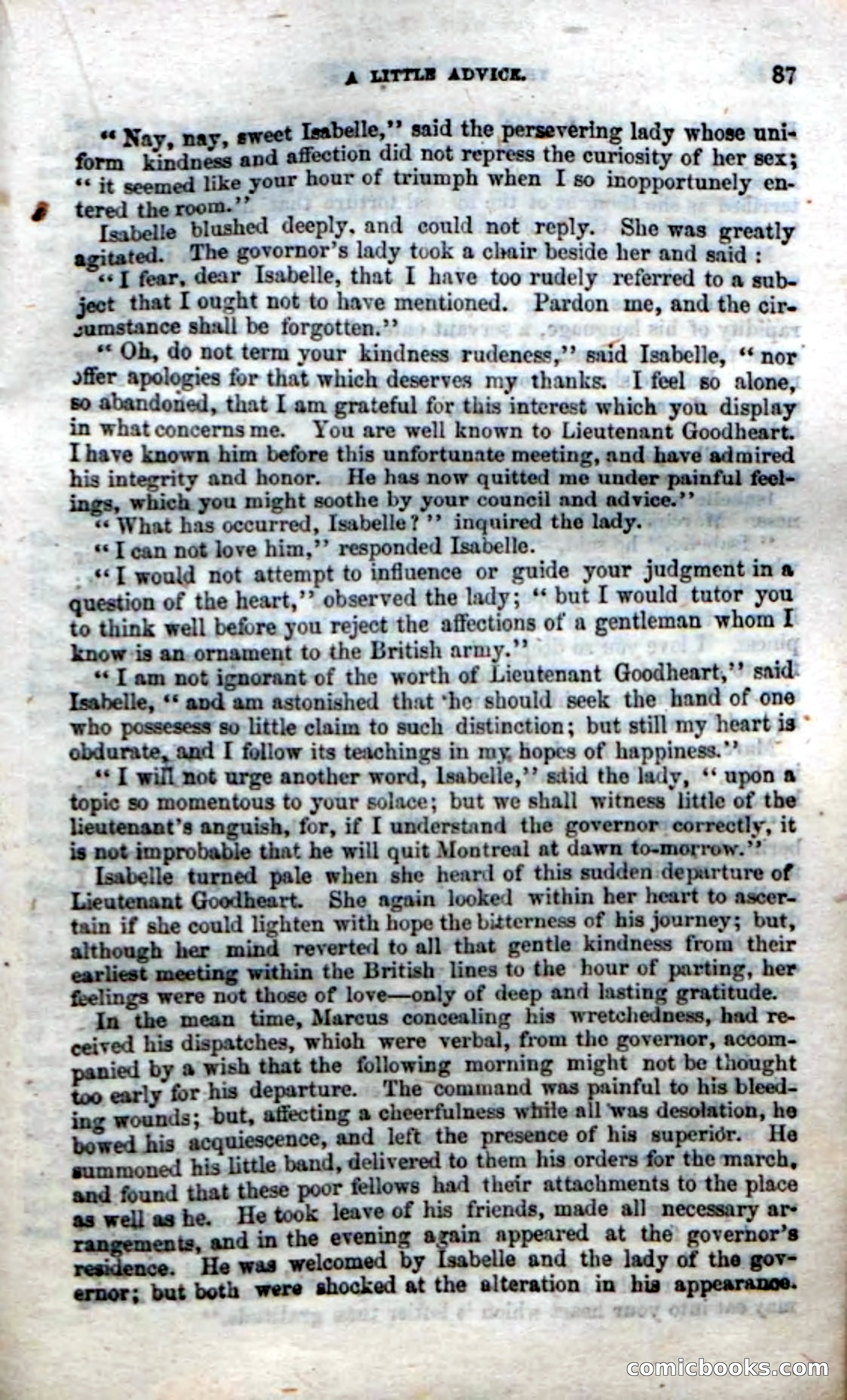Beadle's Dime Novels No. 22: The Maid of Esopus — page 85 of 100
