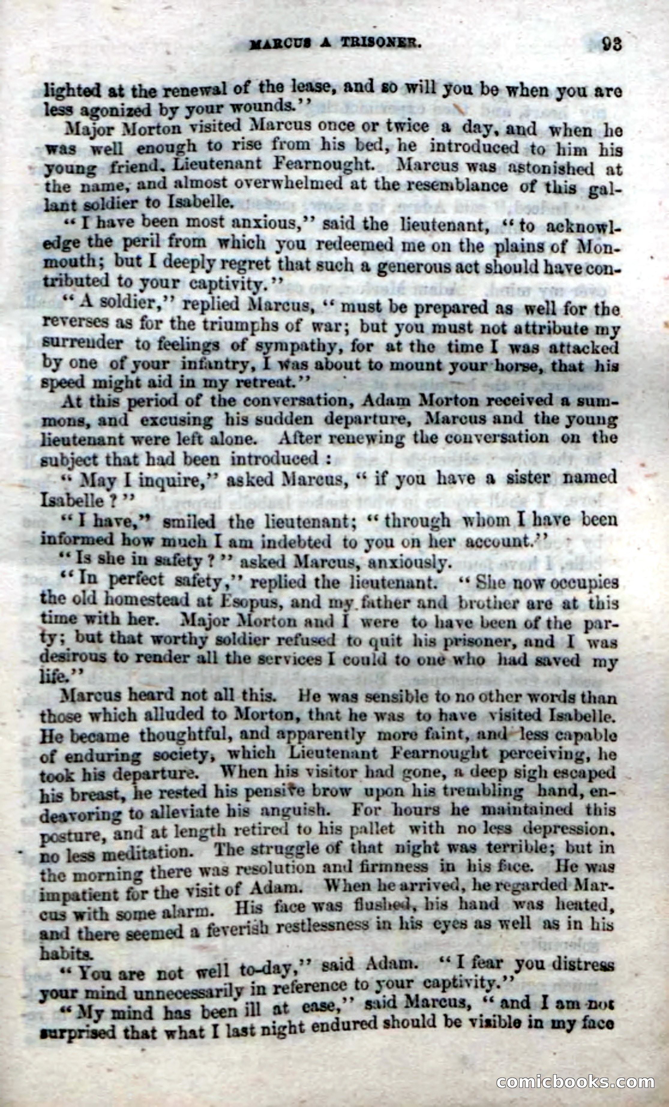 Beadle's Dime Novels No. 22: The Maid of Esopus — page 91 of 100