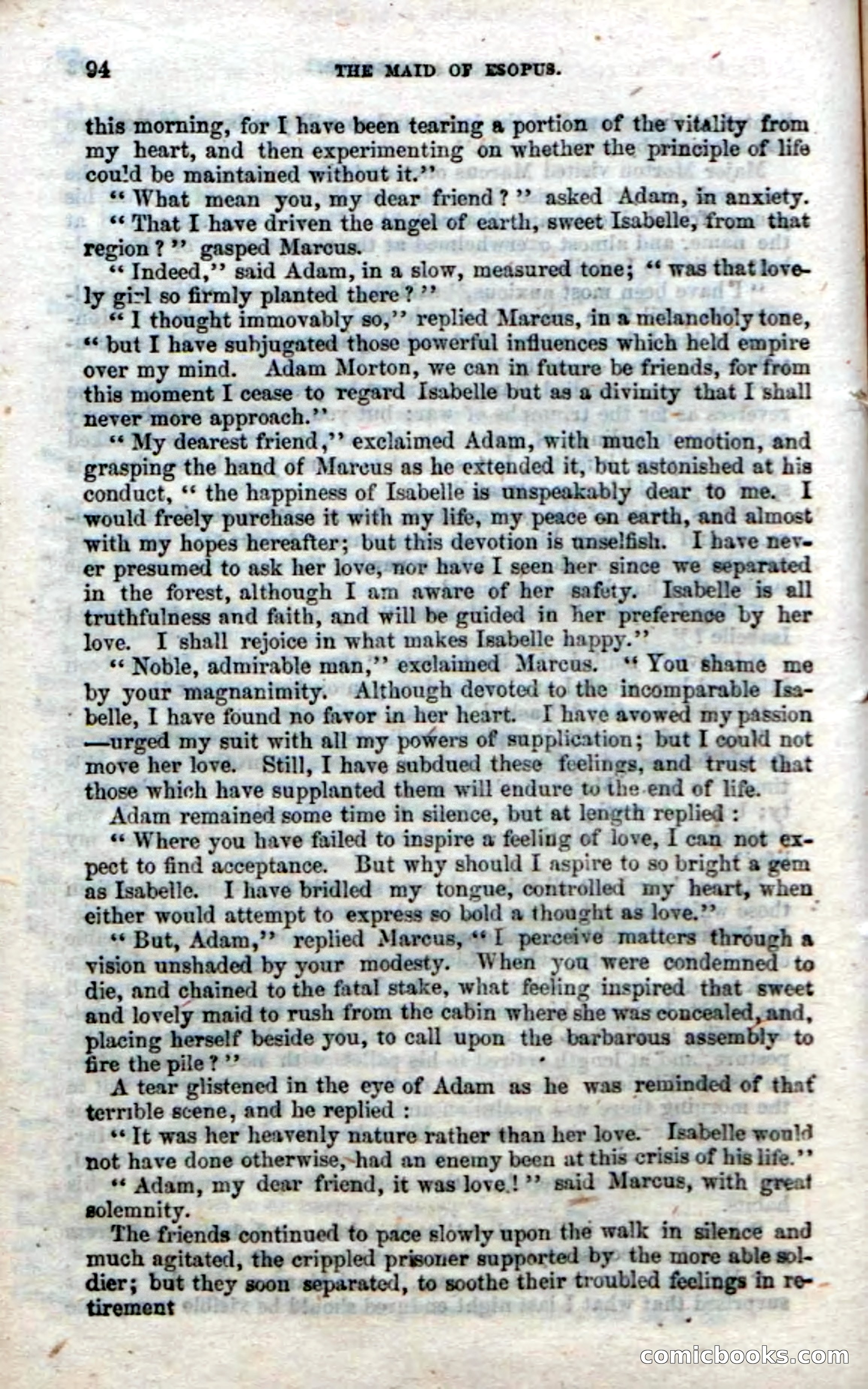 Beadle's Dime Novels No. 22: The Maid of Esopus — page 92 of 100