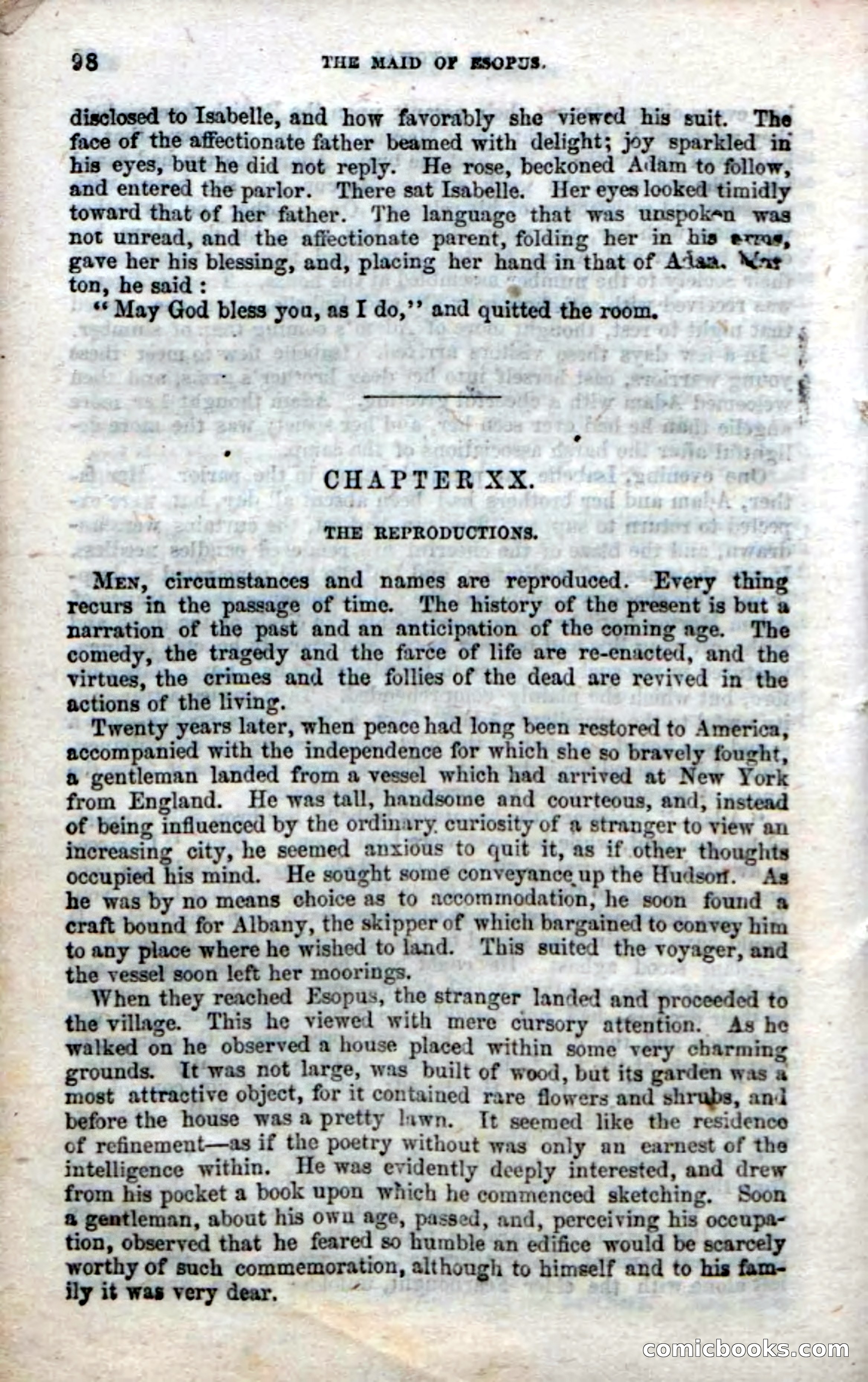 Beadle's Dime Novels No. 22: The Maid of Esopus — page 96 of 100