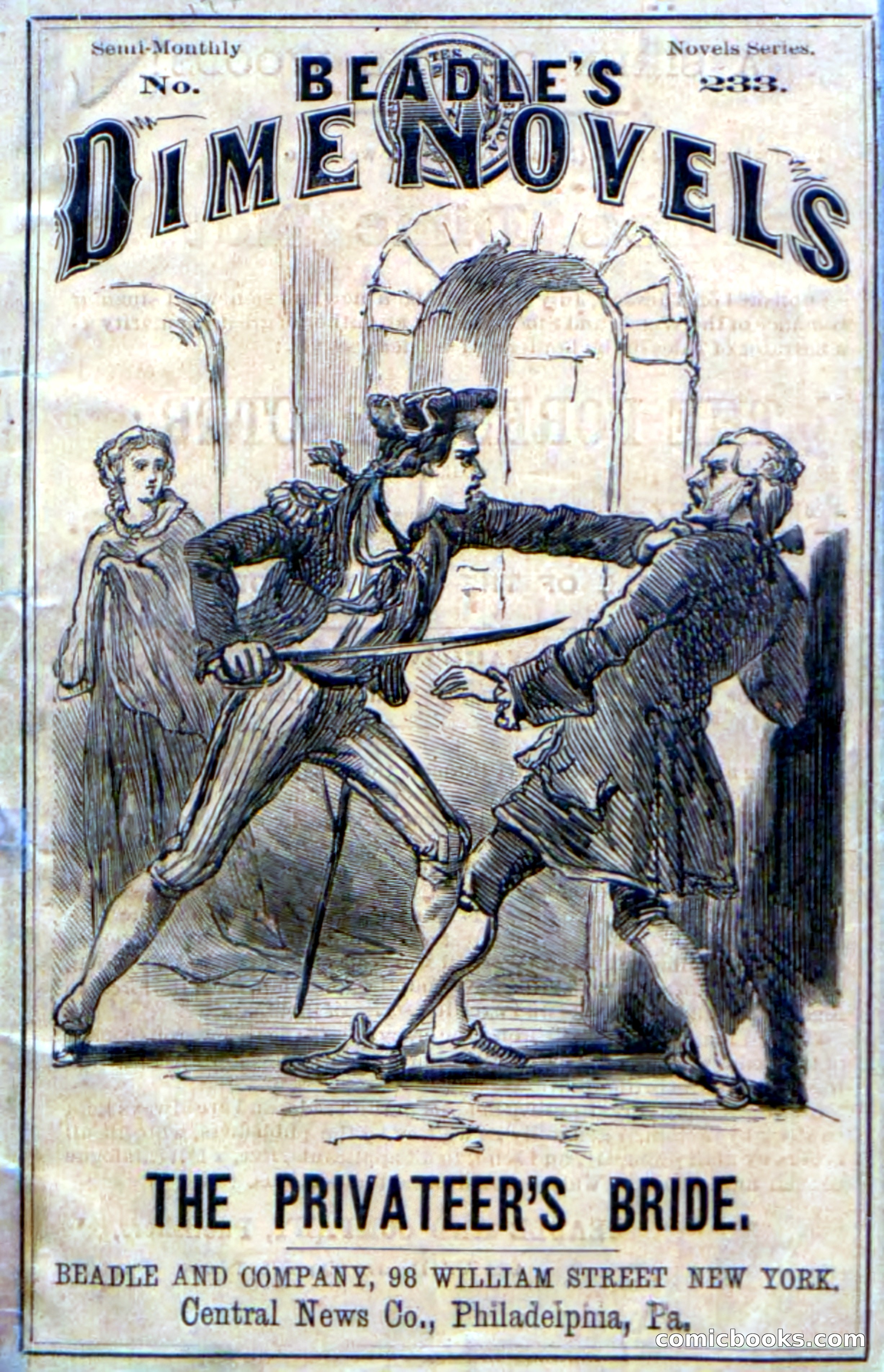 Beadle's Dime Novels No. 233: The Privateer's Bride