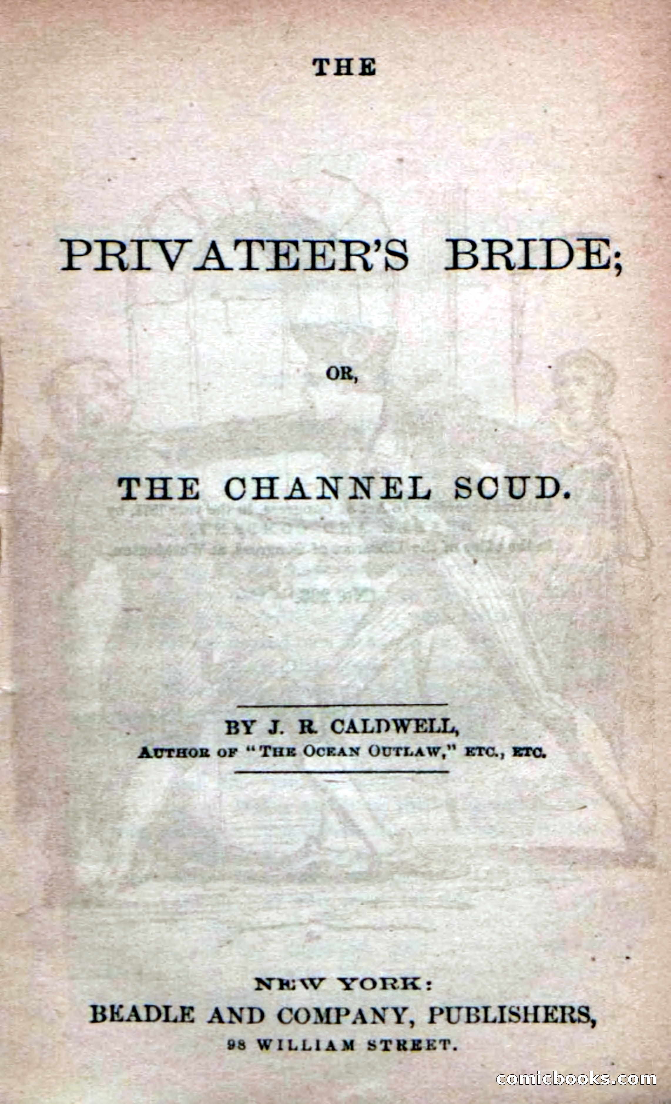 Beadle's Dime Novels No. 233: The Privateer's Bride — page 5 of 100