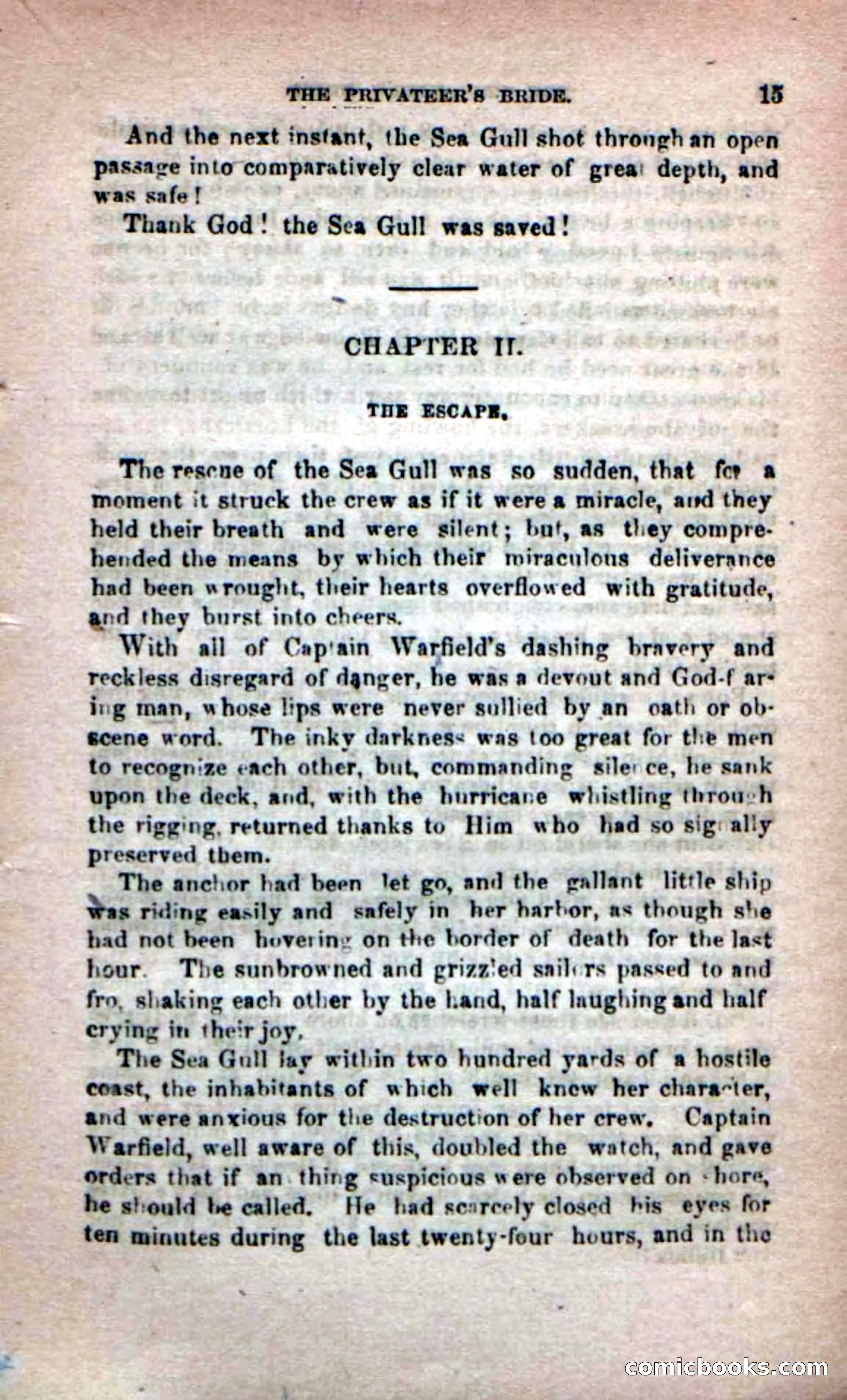 Beadle's Dime Novels No. 233: The Privateer's Bride — page 13 of 100