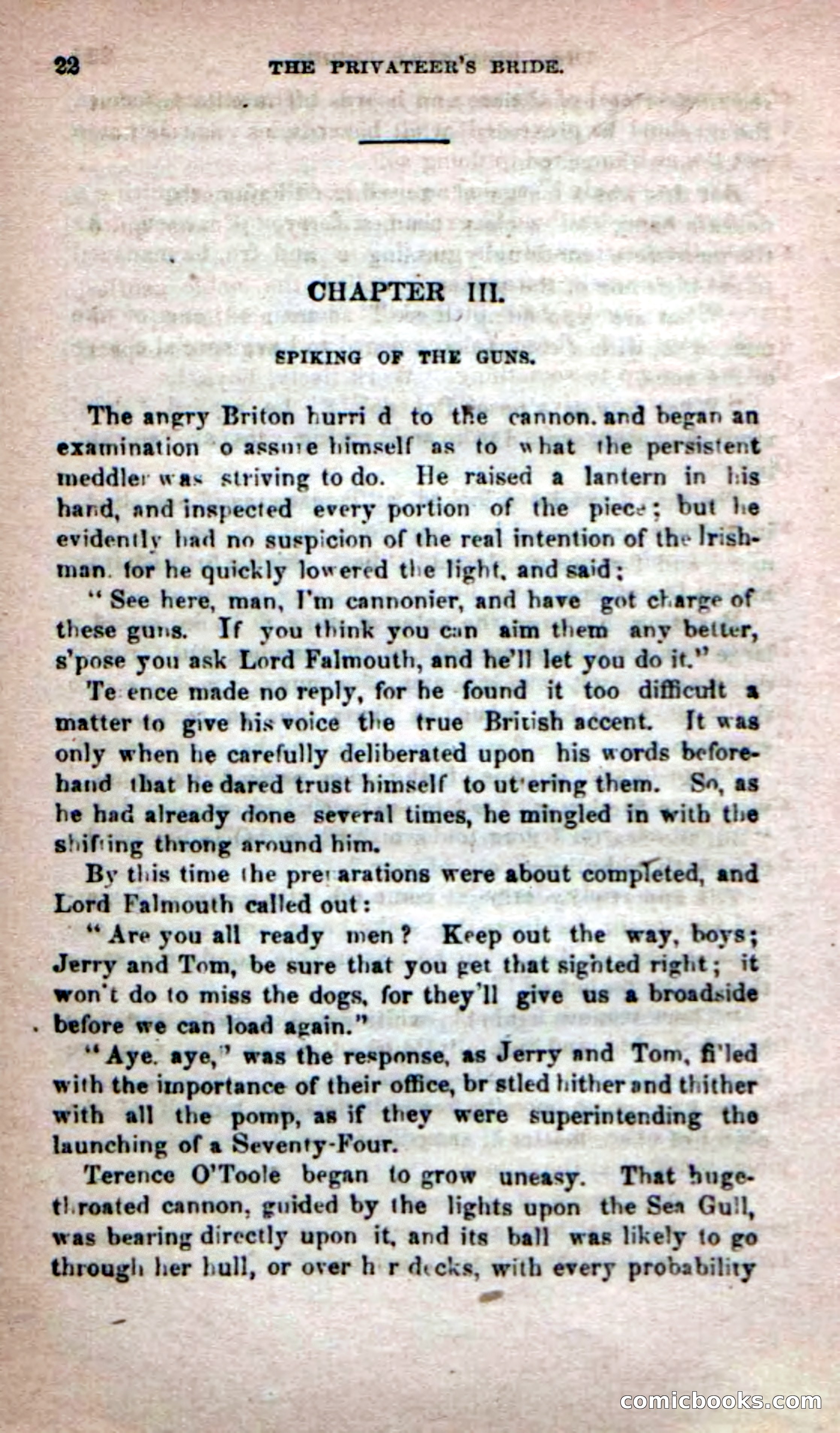 Beadle's Dime Novels No. 233: The Privateer's Bride — page 20 of 100