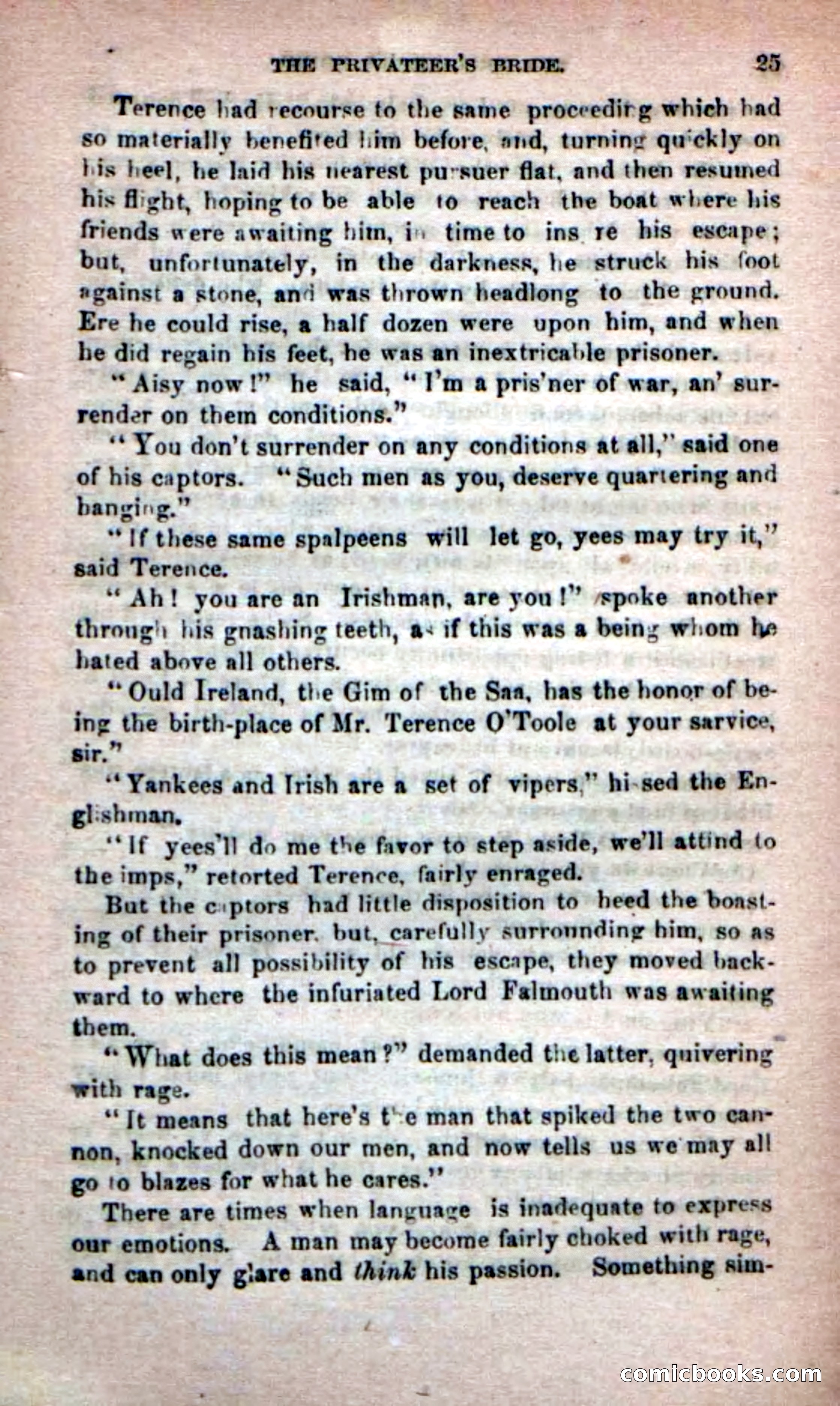 Beadle's Dime Novels No. 233: The Privateer's Bride — page 23 of 100