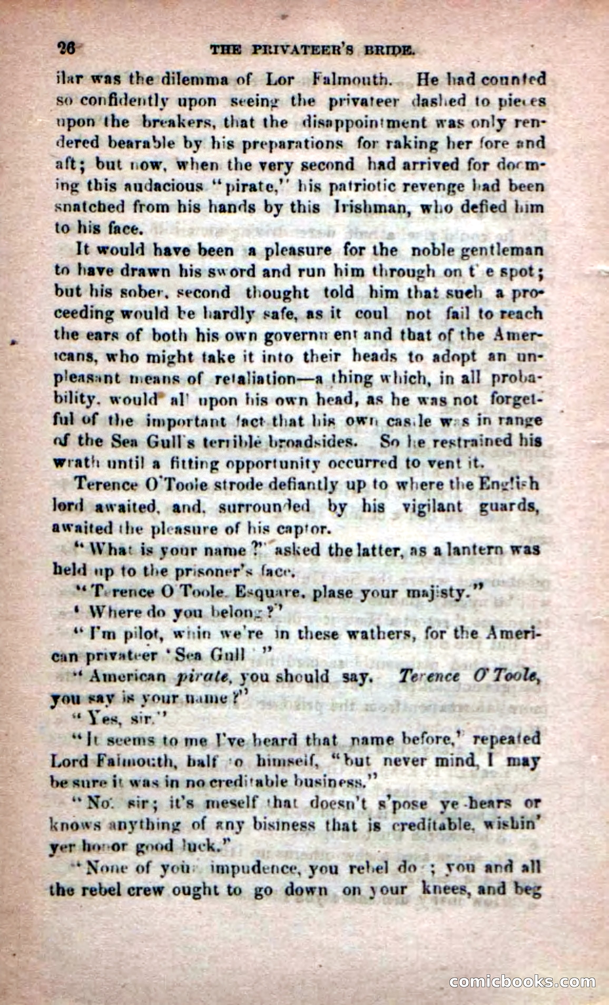 Beadle's Dime Novels No. 233: The Privateer's Bride — page 24 of 100