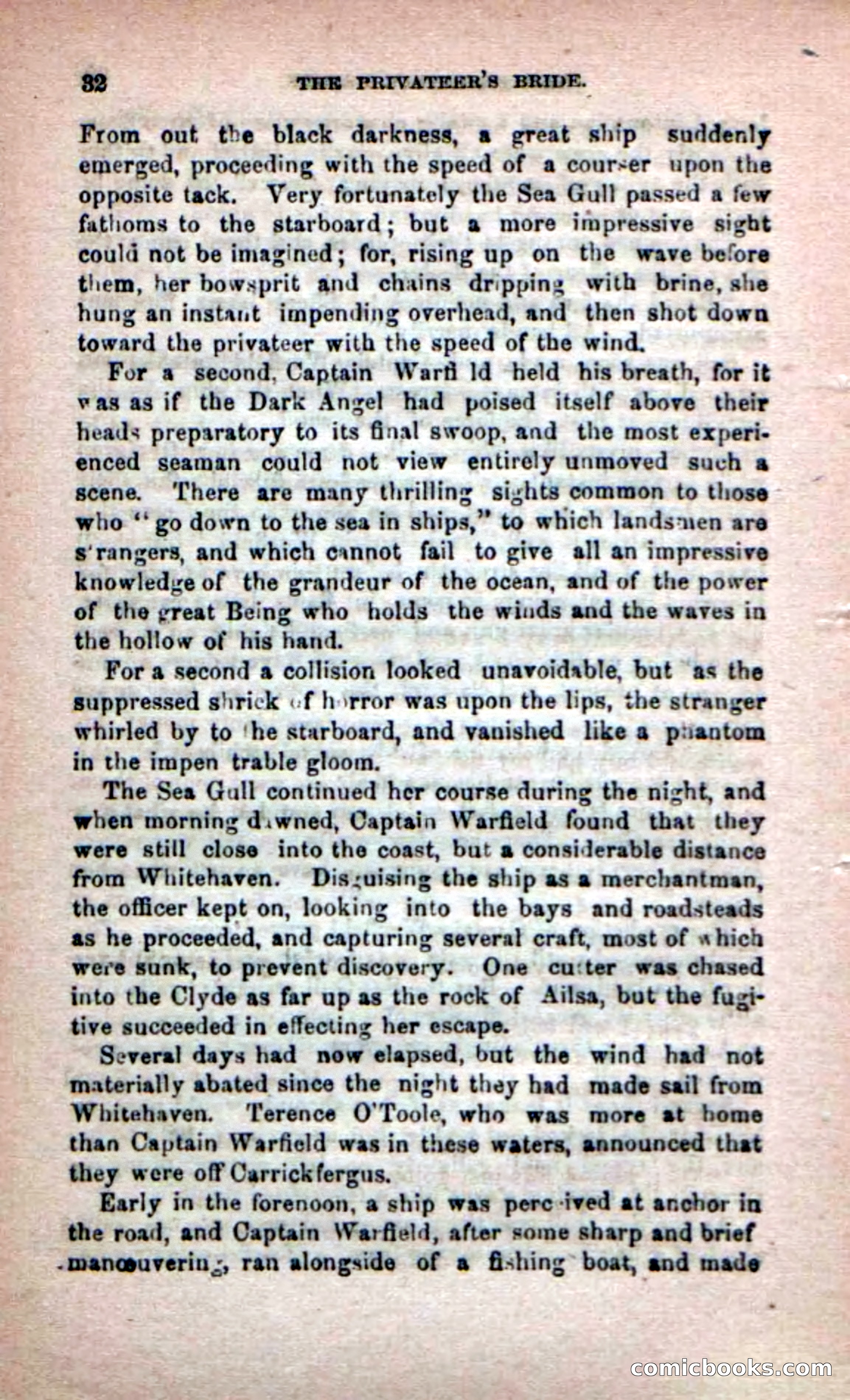 Beadle's Dime Novels No. 233: The Privateer's Bride — page 30 of 100