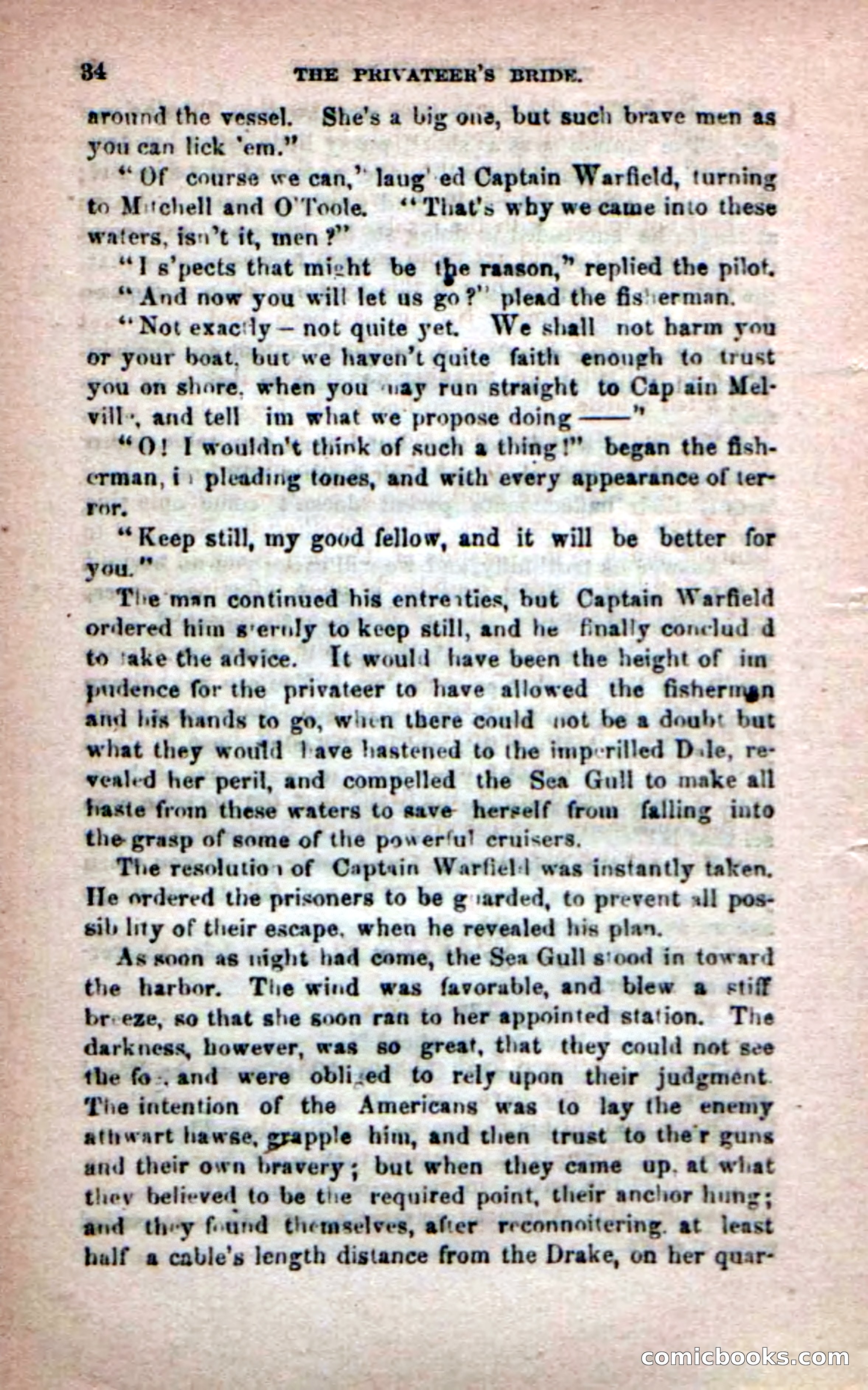 Beadle's Dime Novels No. 233: The Privateer's Bride — page 32 of 100