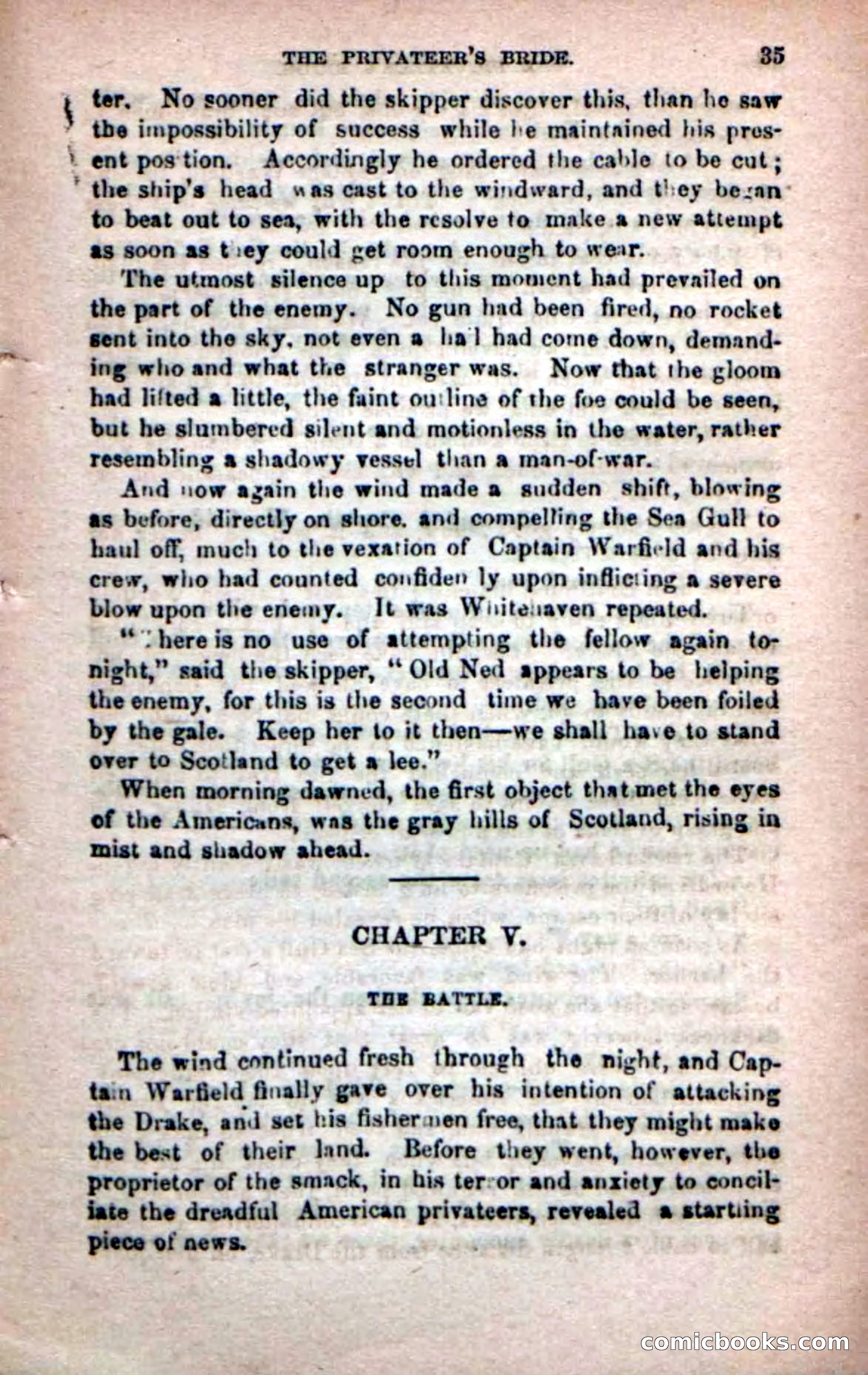 Beadle's Dime Novels No. 233: The Privateer's Bride — page 33 of 100