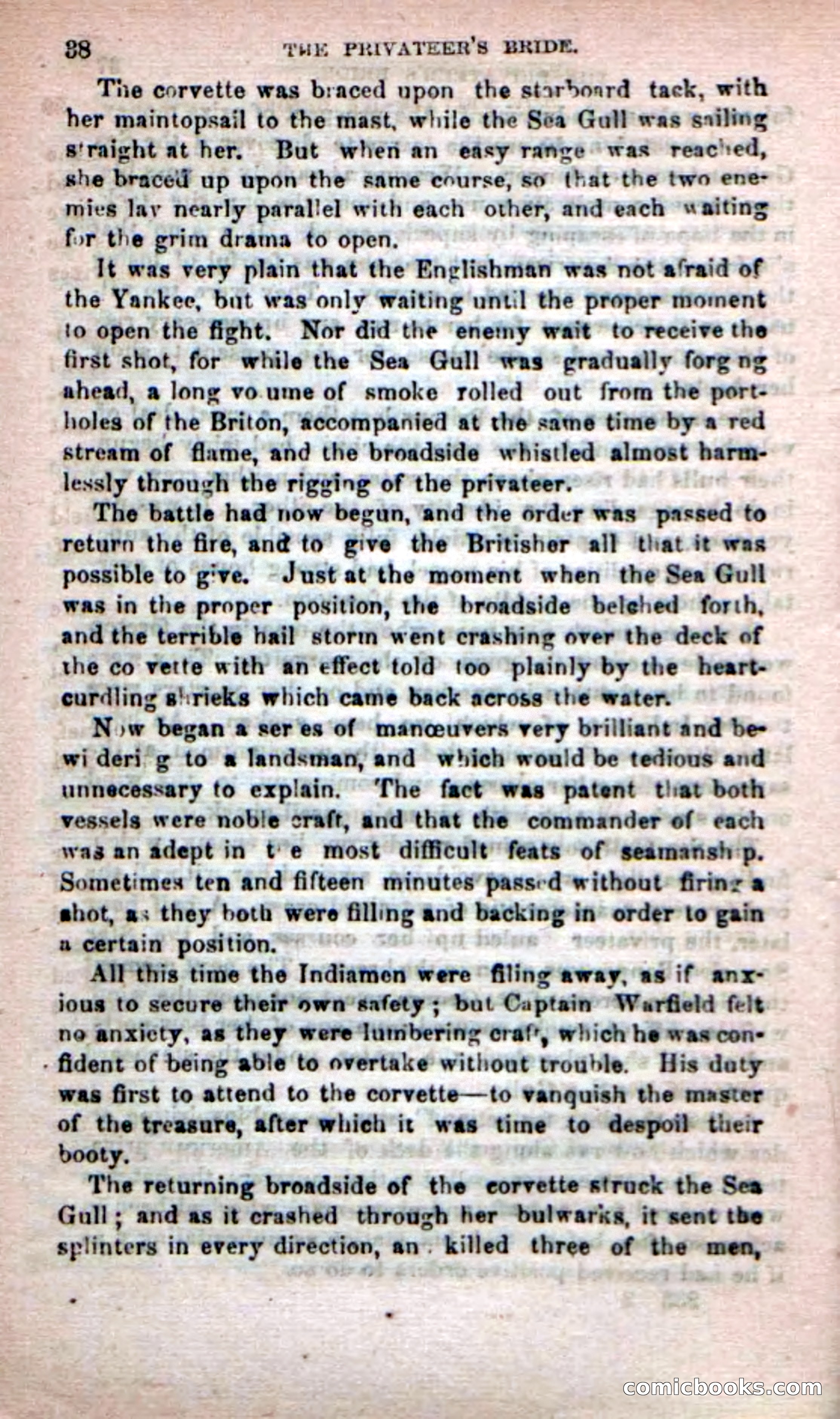 Beadle's Dime Novels No. 233: The Privateer's Bride — page 36 of 100