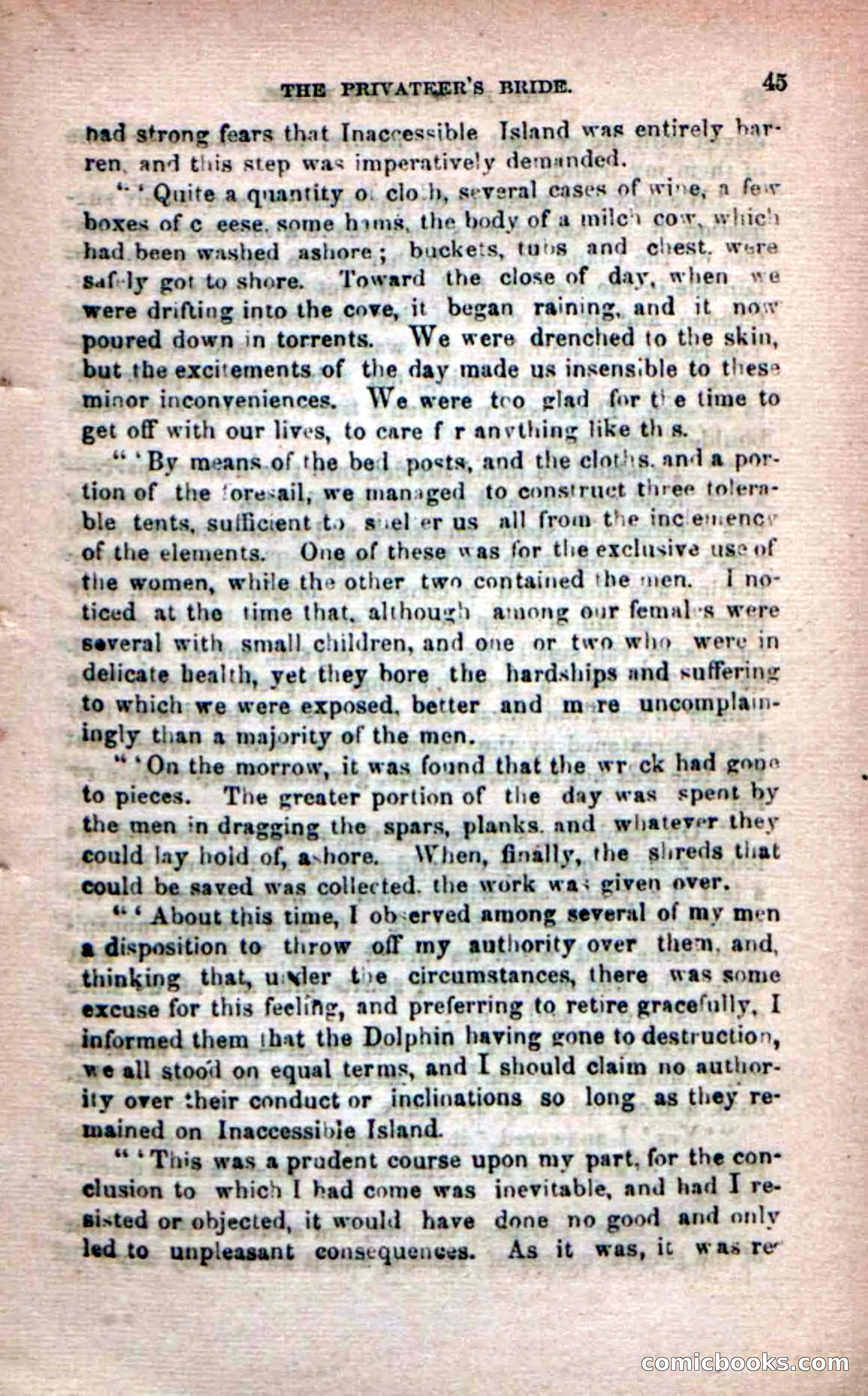 Beadle's Dime Novels No. 233: The Privateer's Bride — page 43 of 100