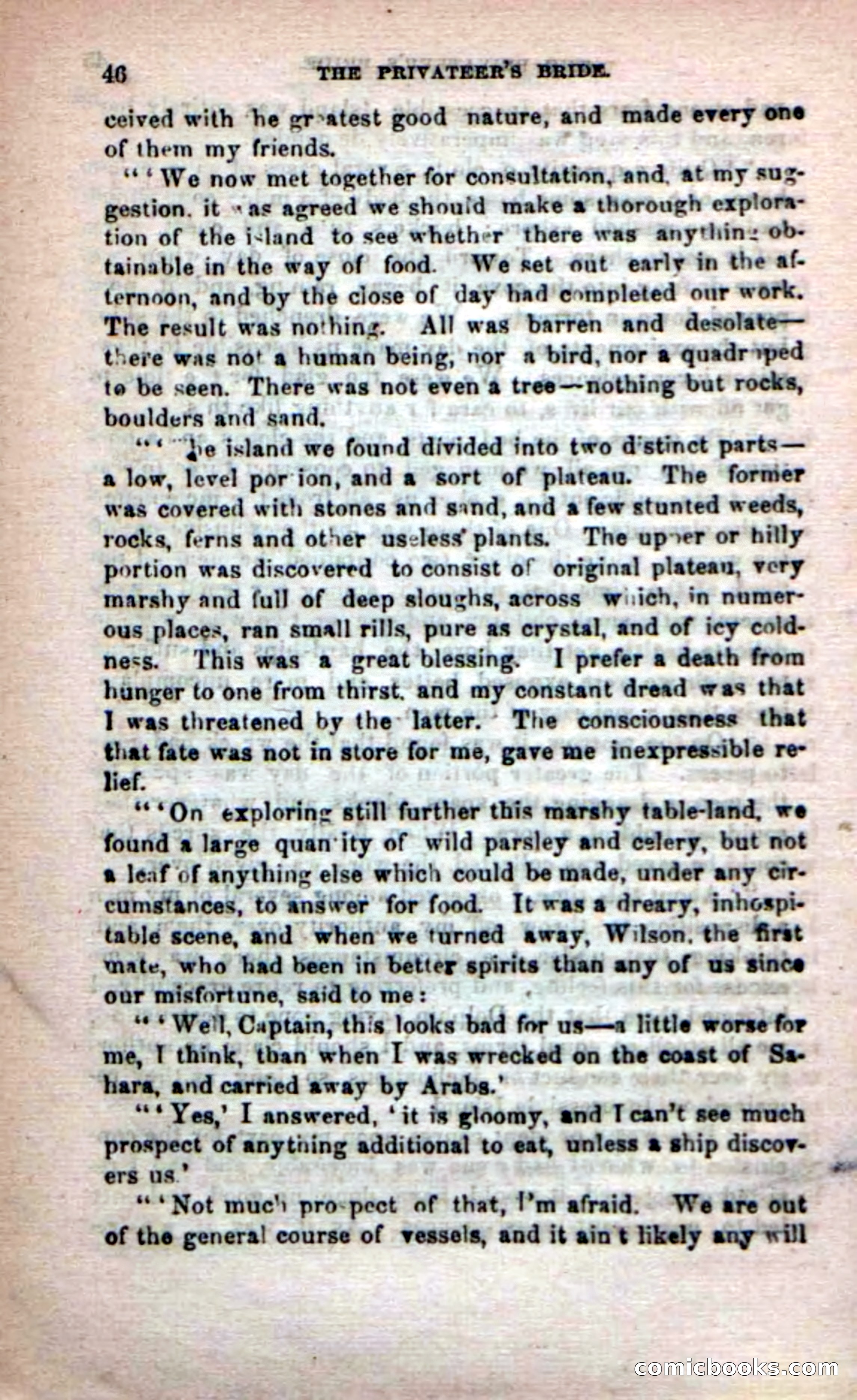 Beadle's Dime Novels No. 233: The Privateer's Bride — page 44 of 100