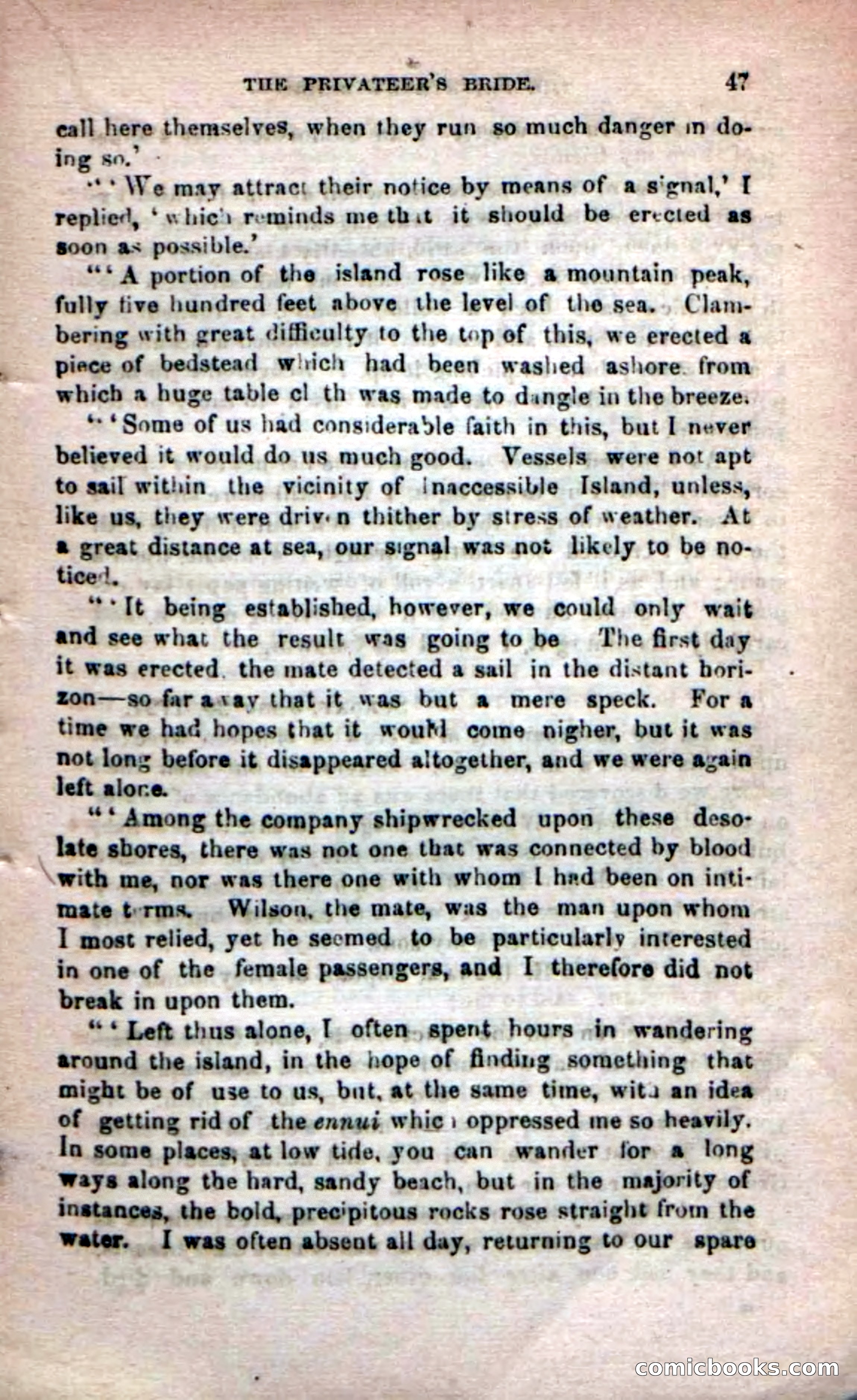 Beadle's Dime Novels No. 233: The Privateer's Bride — page 45 of 100