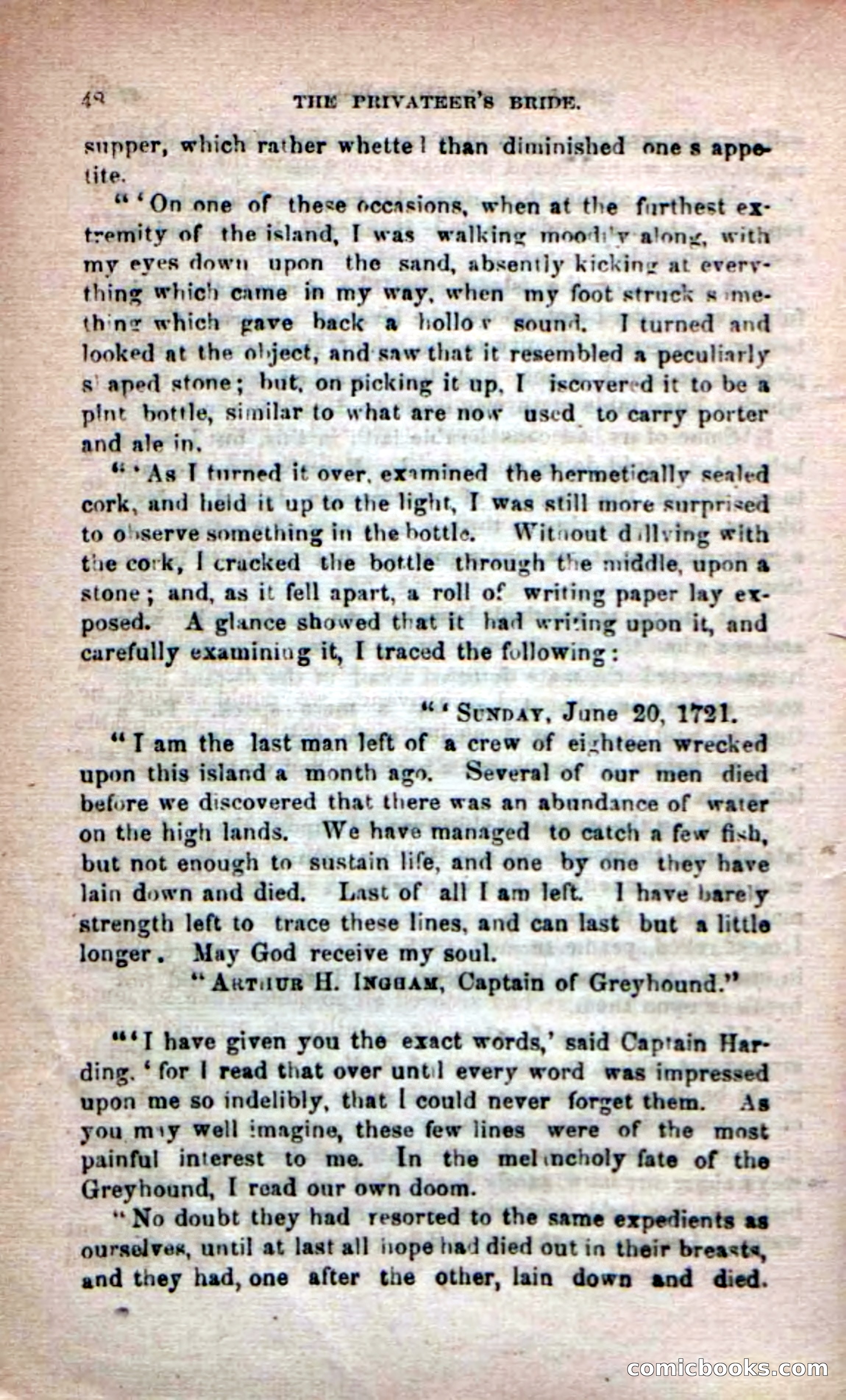 Beadle's Dime Novels No. 233: The Privateer's Bride — page 46 of 100